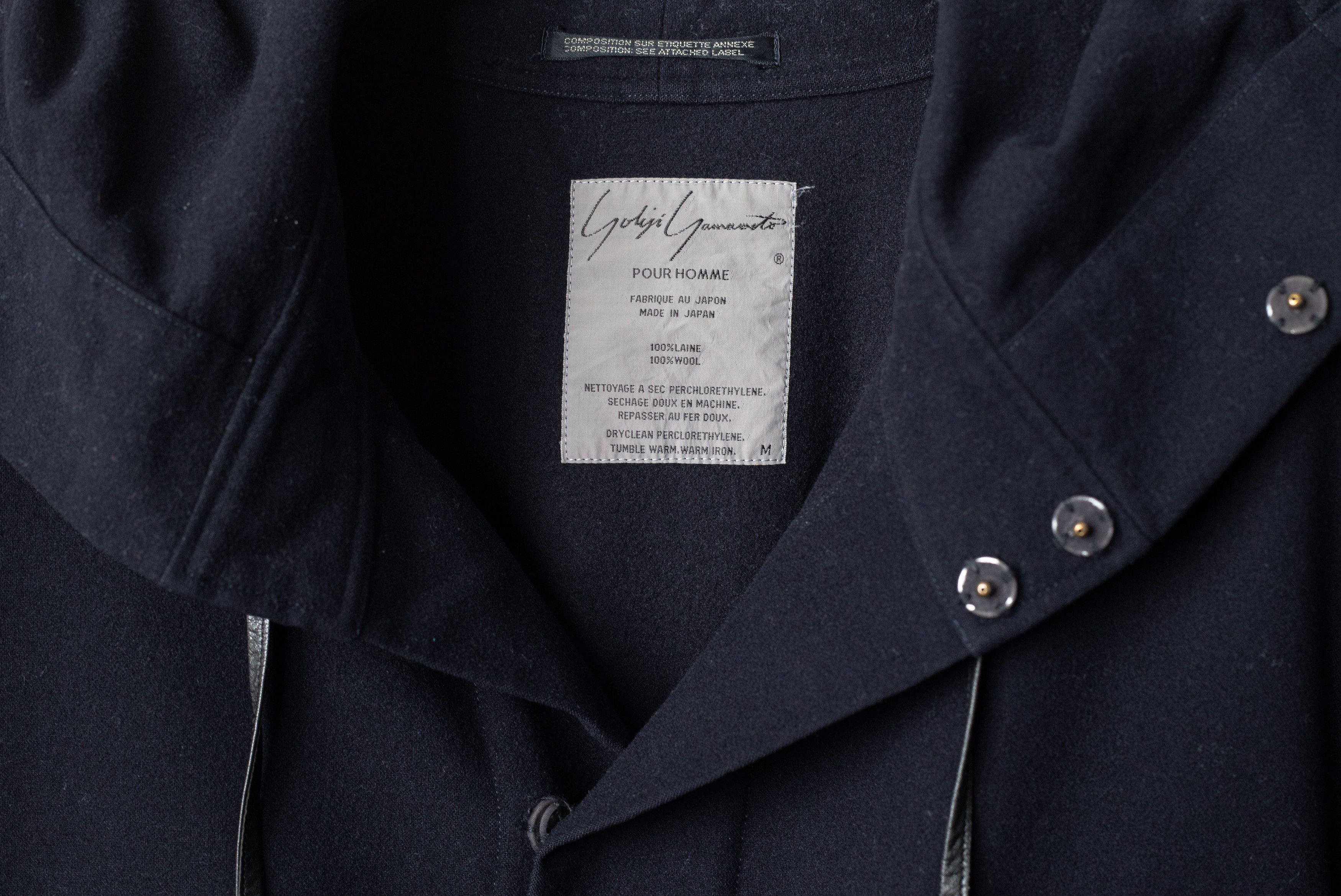 Yohji Yamamoto vintage wool jacket Size US M / EU 48-50 / 2 - 9 Thumbnail