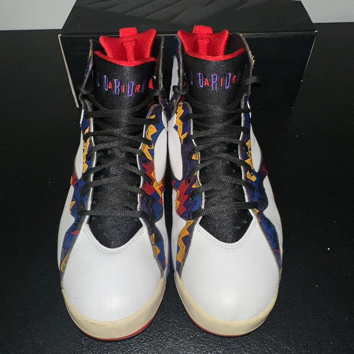 Jordan Brand Size 14 - Nike Jordan 7 Retro Sweater - 304775-142 Size US 14 / EU 47 - 4 Thumbnail