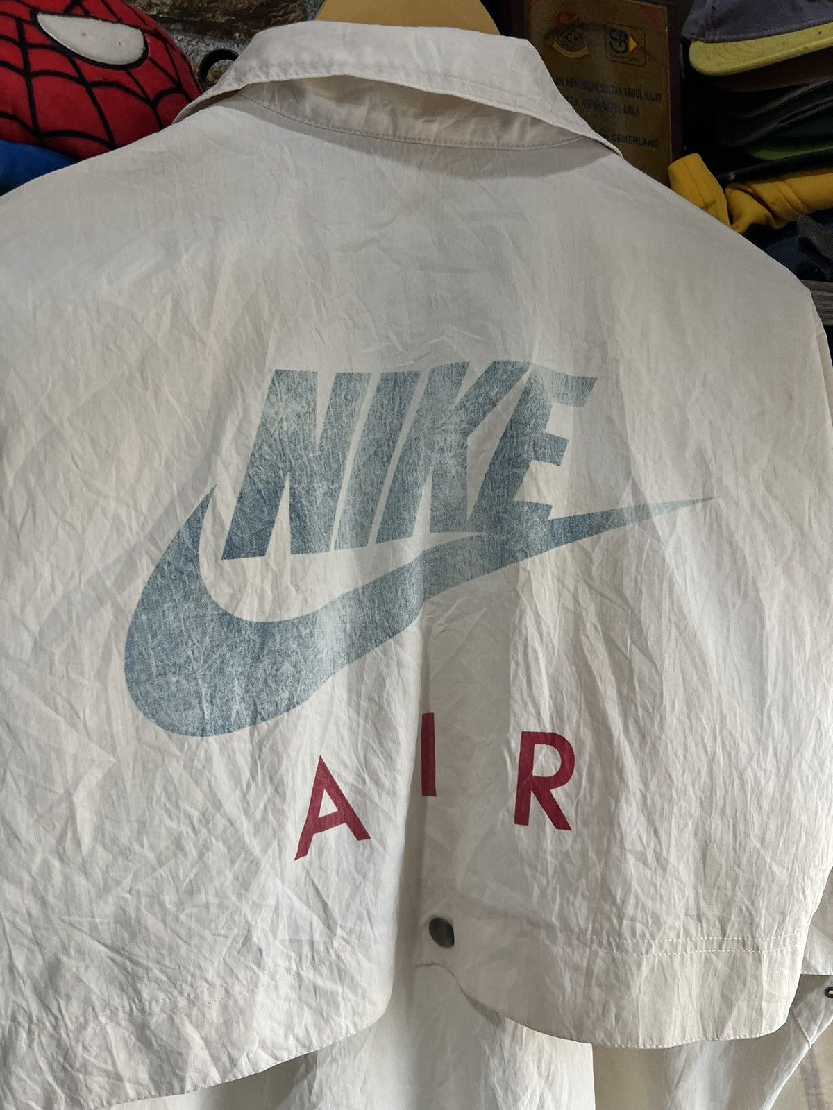 Nike 🔥Vintage Nike Air Zipper Jacket Size US XL / EU 56 / 4 - 10 Thumbnail