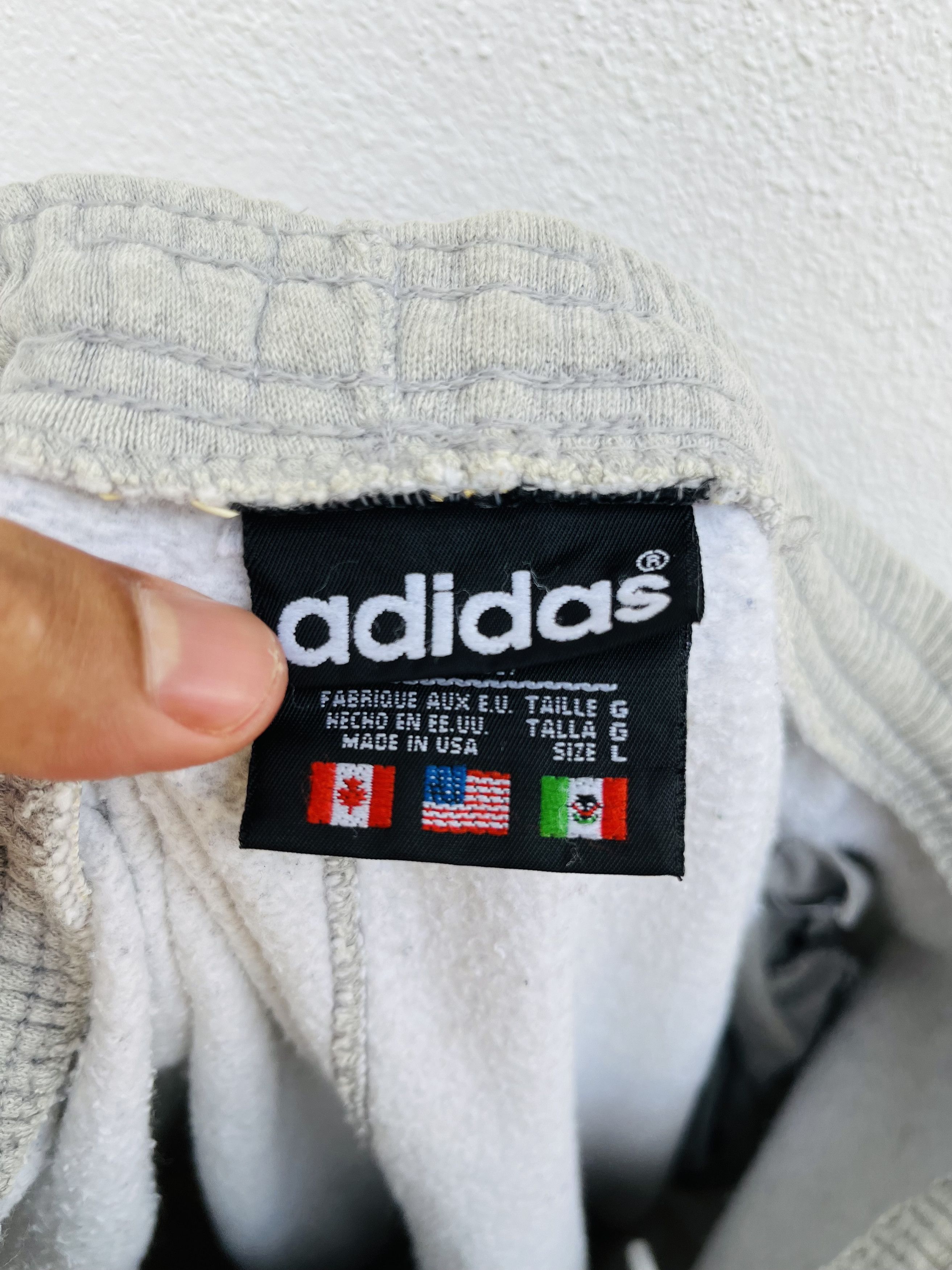 Adidas × Vintage Vintage 90s Adidas Japanese Designer Fashion Style Size US 33 - 8 Thumbnail