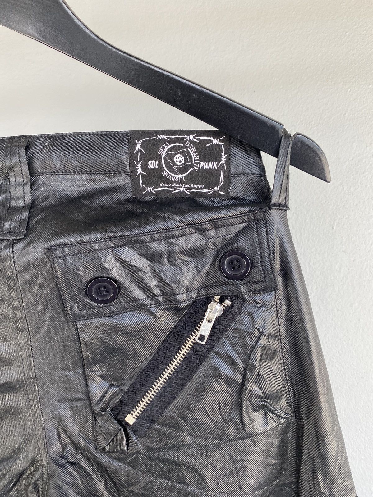 BUFFALO BOBS × If Six Was Nine × Le Grande Bleu (L.G.B.) Sexy dynamite punk pants Size 29" - 5 Thumbnail