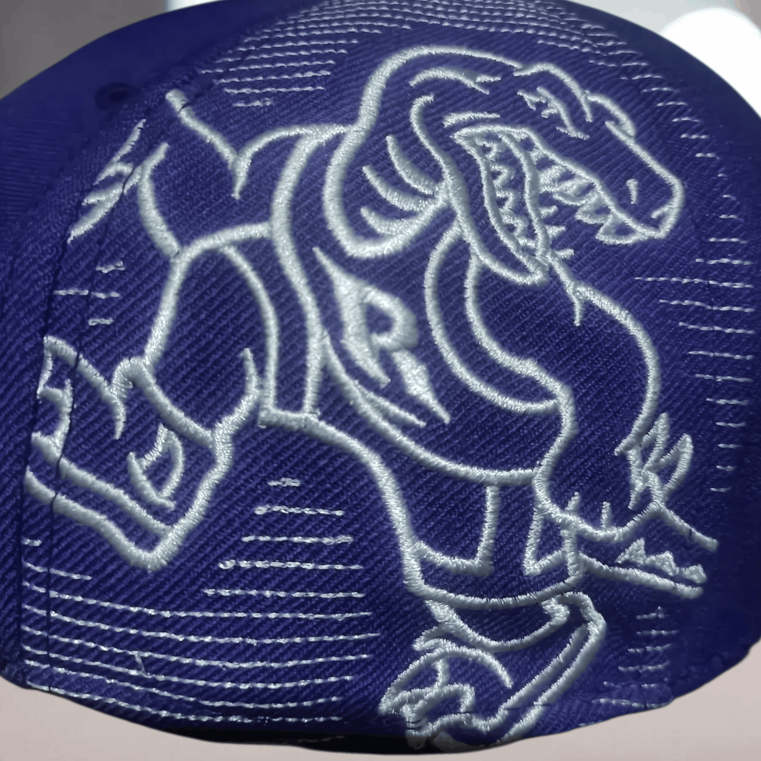 Mitchell & Ness Mitchell & Ness Toronto Raptors Snapback Embroidered Purple Size ONE SIZE - 5 Thumbnail