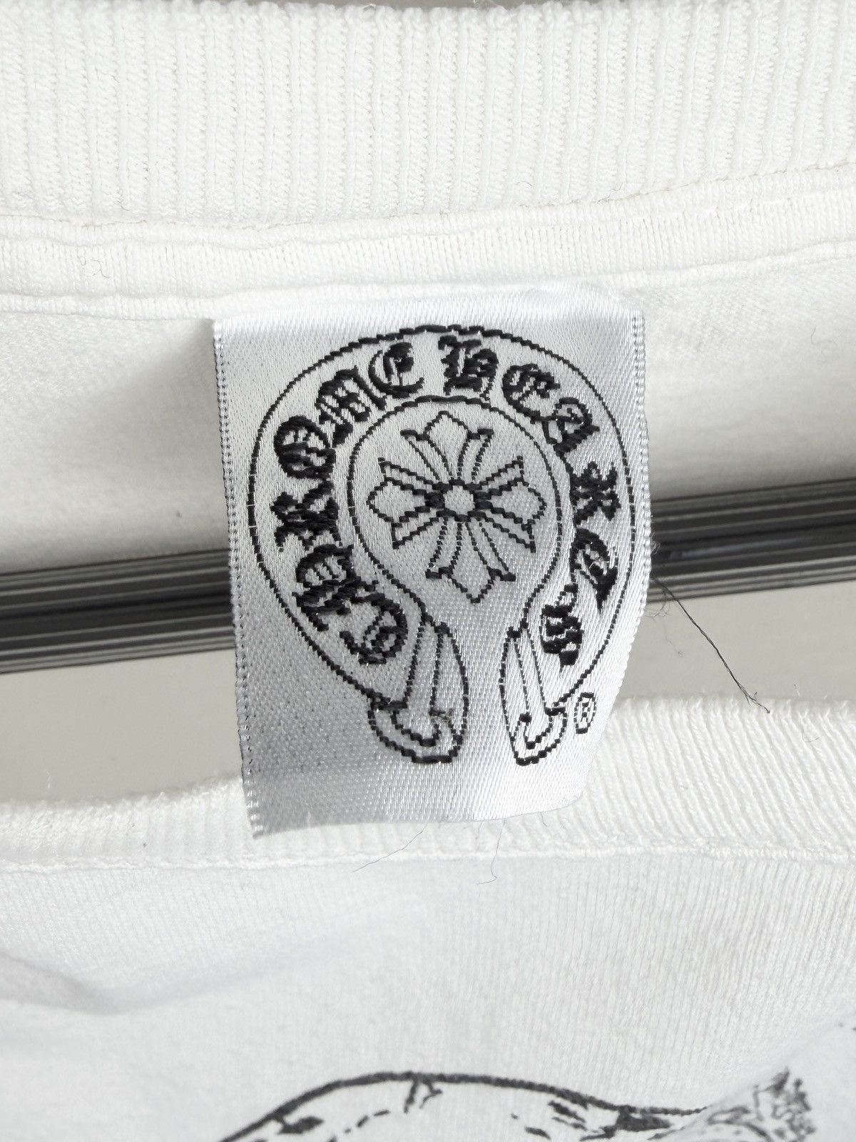 Chrome Hearts Chrome Hearts Vintage White Foti Skull Baby Cropped Tshirt Size M / US 6-8 / IT 42-44 - 5 Thumbnail