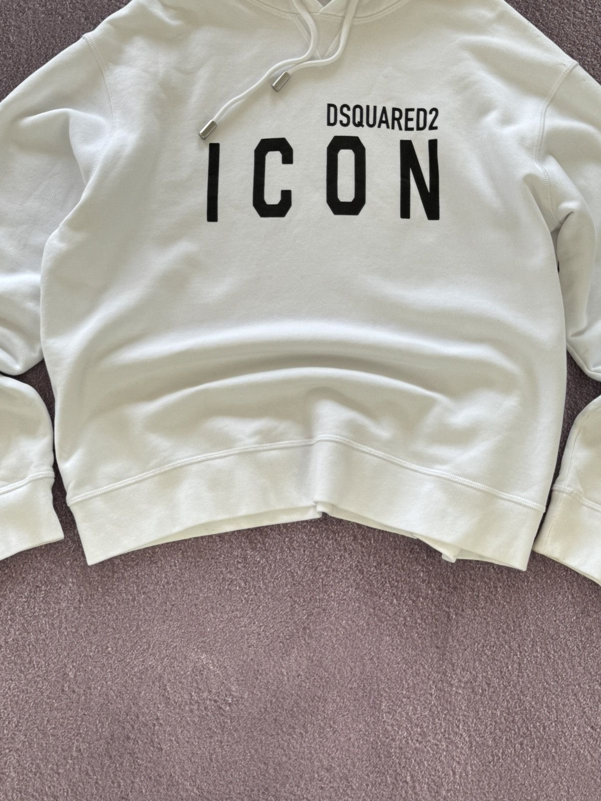 Dsquared2 00s Dsquared2 Big Logo Luxury “Icon” Hoodie Size US L / EU 52-54 / 3 - 3 Thumbnail