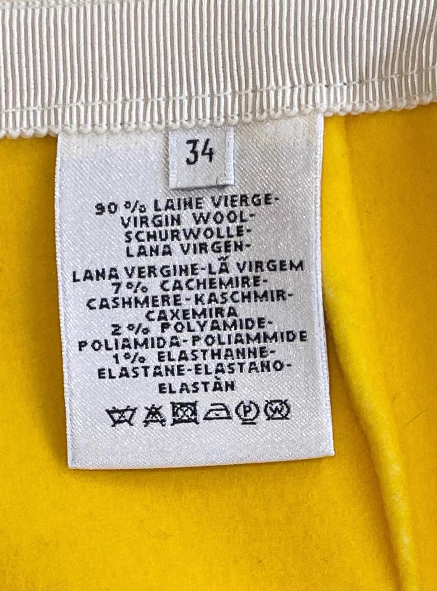 Hermes Hermes Cream A-line Skirt - Elegant Commuter Size 25" / US 0 / IT 36 - 5 Thumbnail