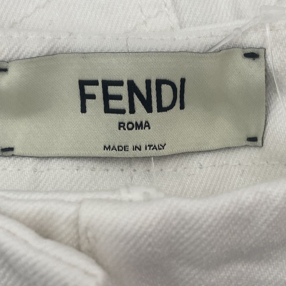 Fendi Fendi Floral Denim Pants K26WX Size 26" / US 2 / IT 38 - 5 Thumbnail