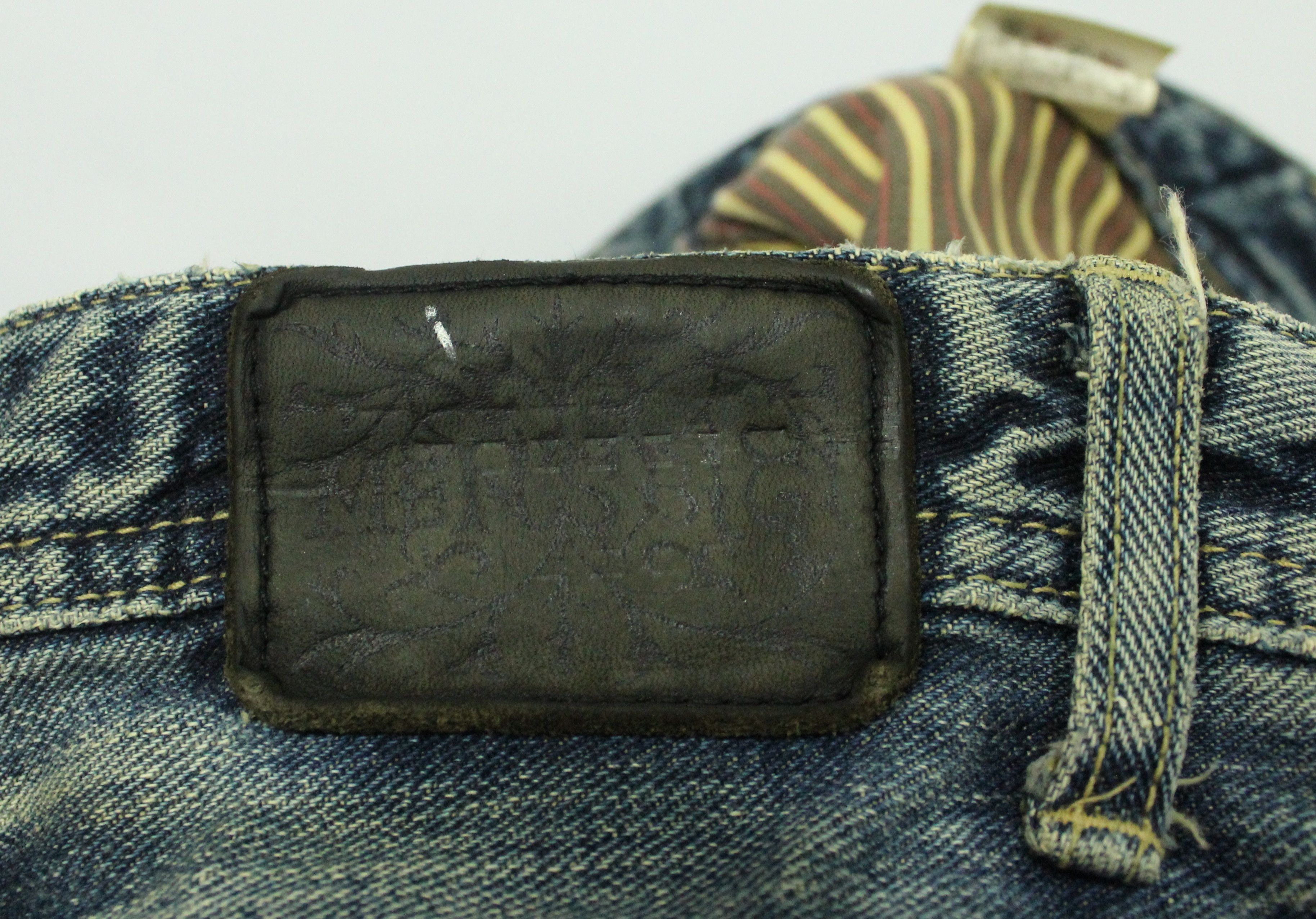 Japanese Brand FLARED 🔥 BIGI Denim Paint Splatter Kapital Goa Ppfm LGB Size US 32 / EU 48 - 17 Thumbnail