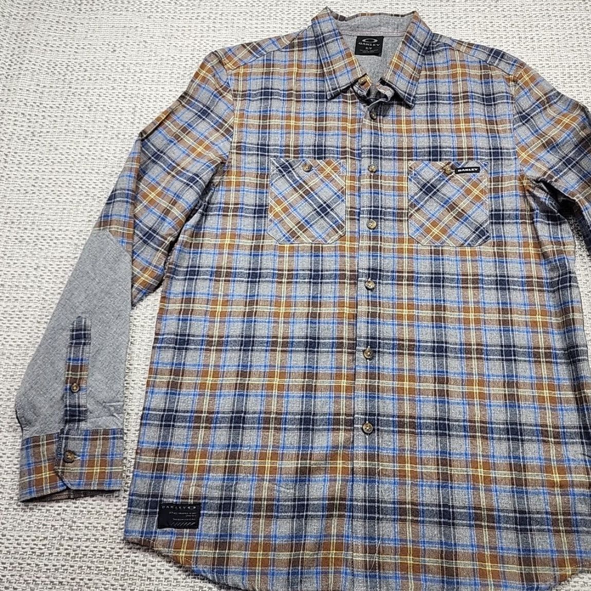 Oakley Oakley Flannel Shirt Mens Small Plaid Long Sleeve Button Up Casual Size US S / EU 44-46 / 1 - 3 Thumbnail