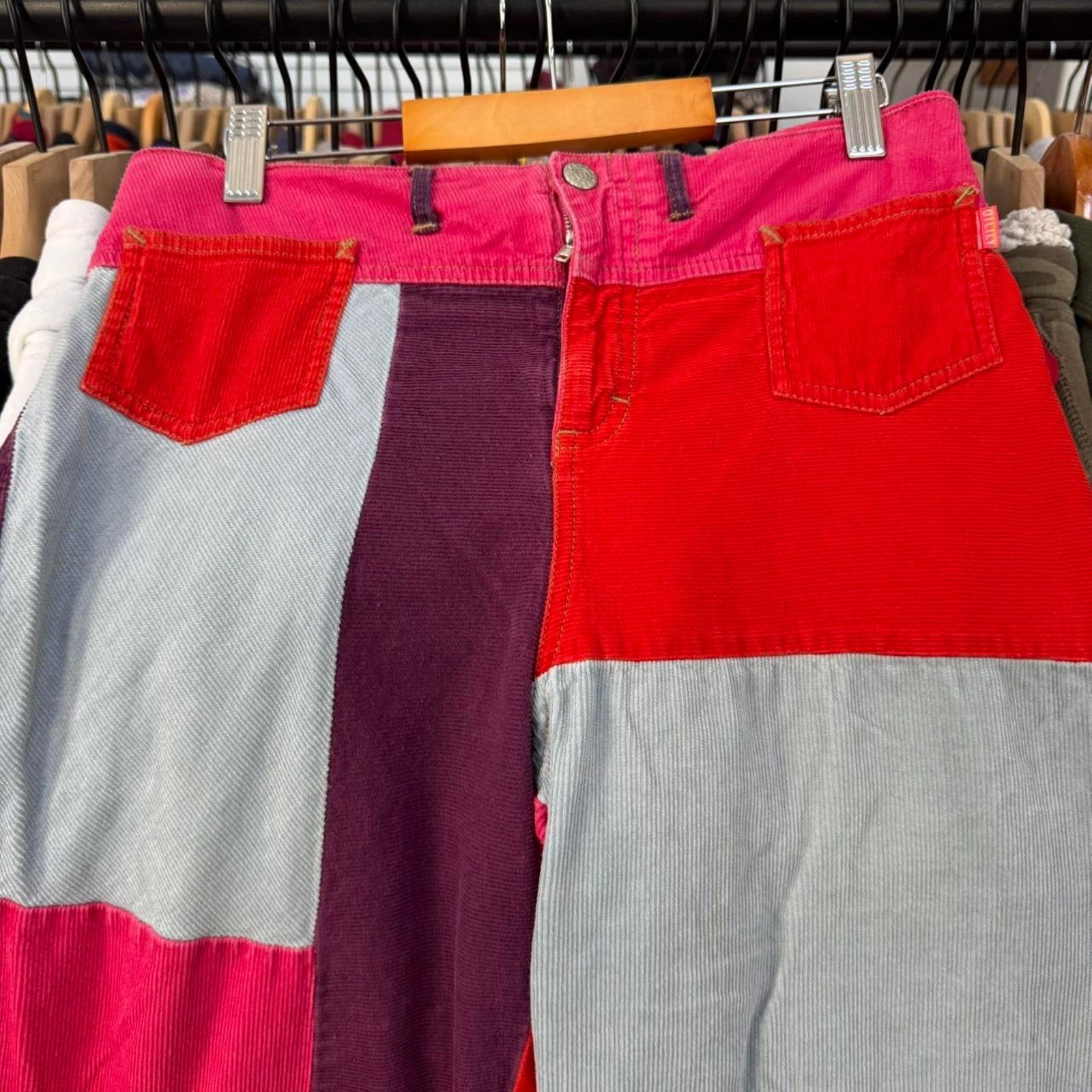 Other Vintage Y2K Women’s Unique Oilily Patchwork Boho Pants Size 30" / US 8 / IT 44 - 5 Thumbnail