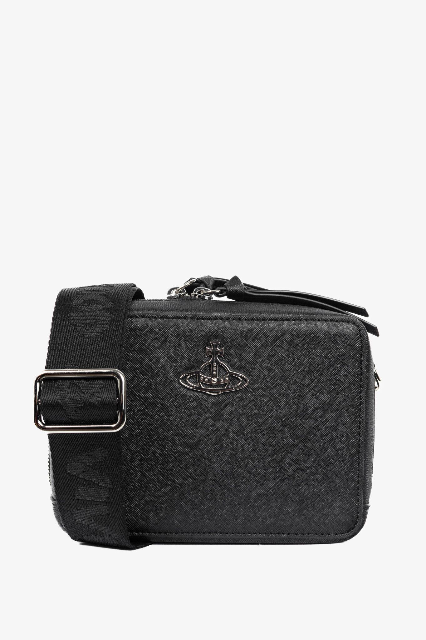Vivienne Westwood Vivienne Westwood Melih Black Vegan Leather Camera Bag Size ONE SIZE - 1 Thumbnail