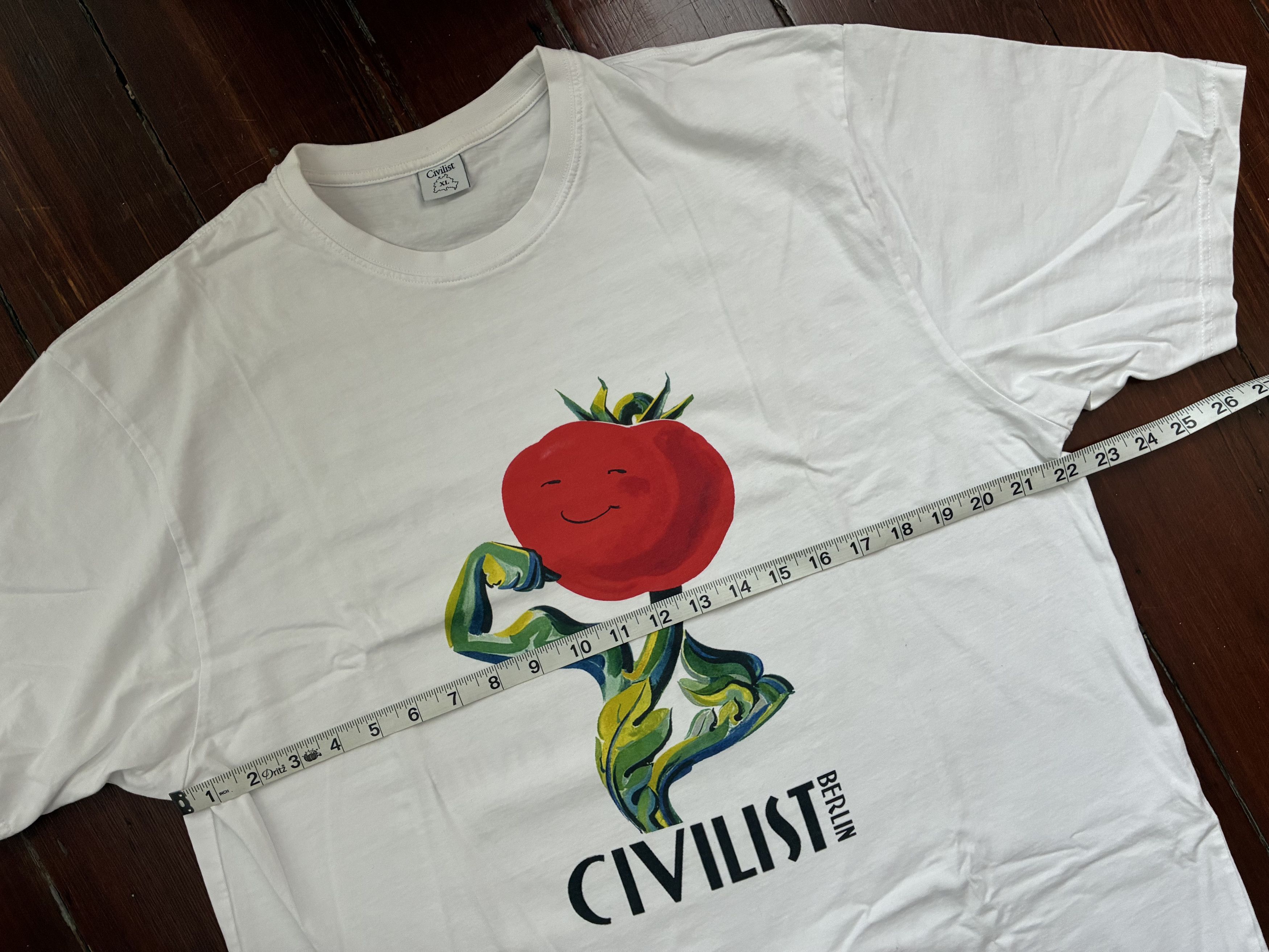 Civilist Civilist Tomato tee Size US XL / EU 56 / 4 - 3 Thumbnail