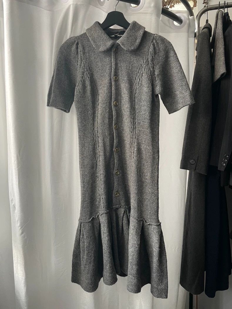 Comme des Garcons Comme des Garçons Medieval wool short sleeve knit dress Size S / US 4 / IT 40 - 1 Thumbnail