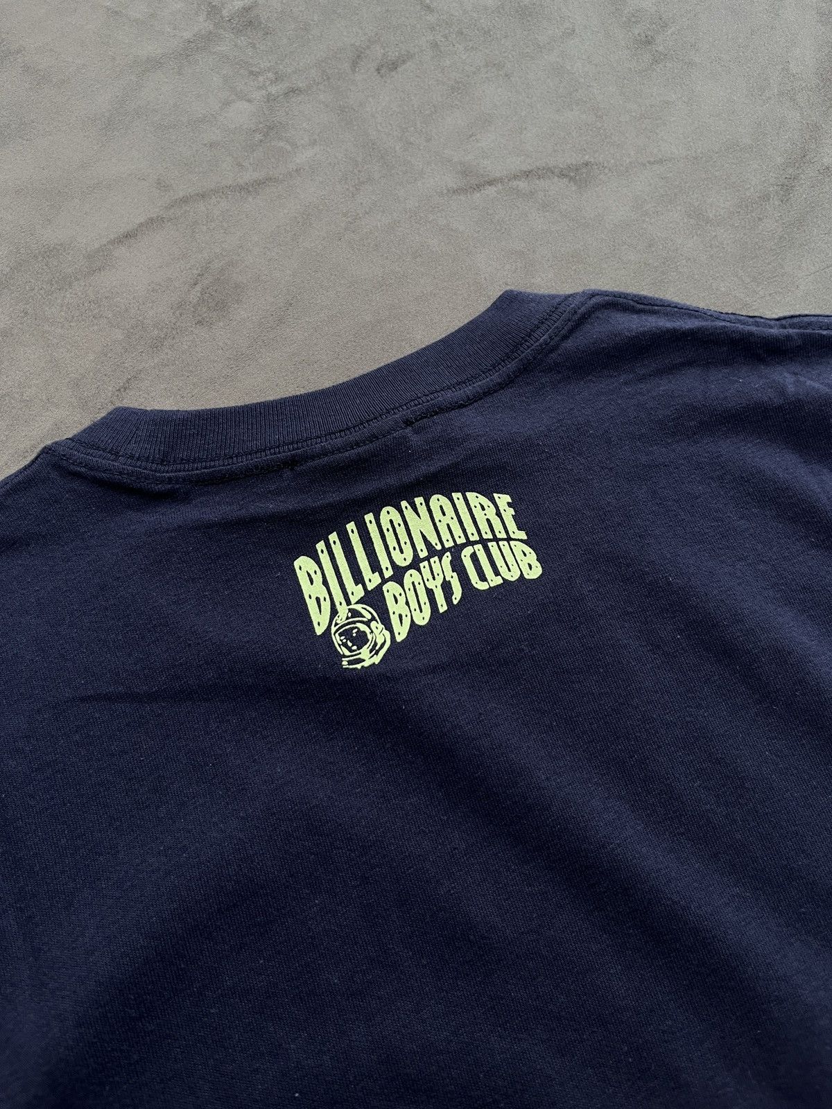 Billionaire Boys Club Rare Billionaire Boys Club BBC Helmet Print T-Shirt Navy L Size US L / EU 52-54 / 3 - 6 Thumbnail