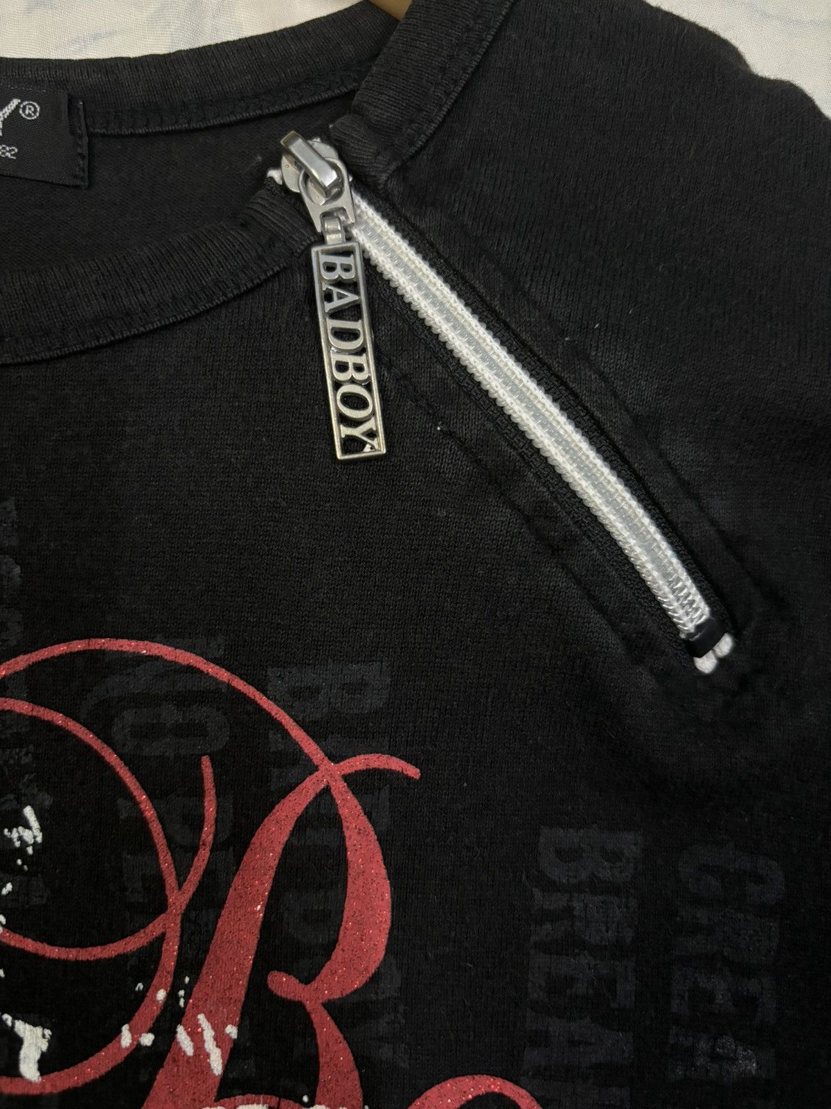 Le Grande Bleu (L.G.B.) Vintage Badboy Poem Printed Bondage Punk Style T-shirt Size US S / EU 44-46 / 1 - 6 Thumbnail