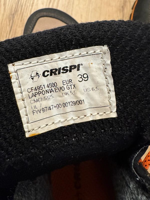Other Crispi Lapponia Evo GTX Gore Tex Hazelnut 39 hiking boots Size US 9 / IT 39 - 13 Thumbnail