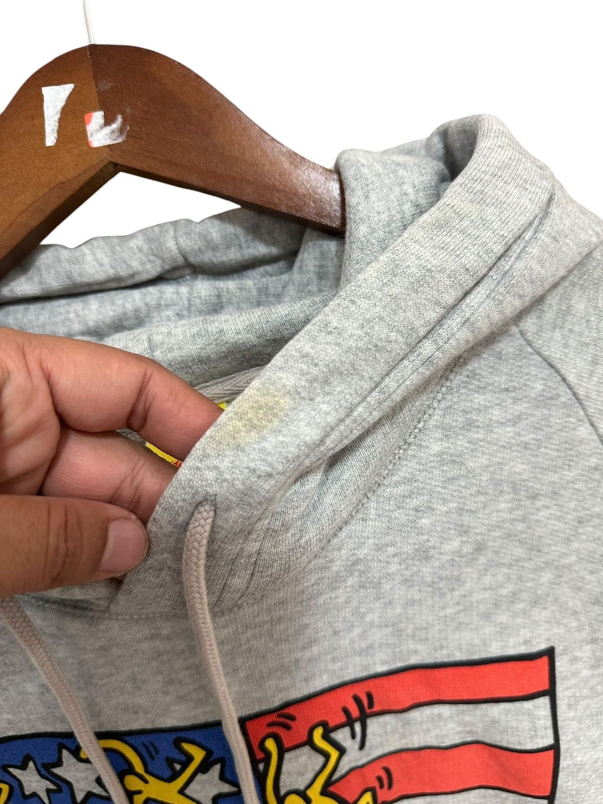 Uniqlo Uniqlo Keith Haring American Flag Hoodie Size US L / EU 52-54 / 3 - 5 Thumbnail