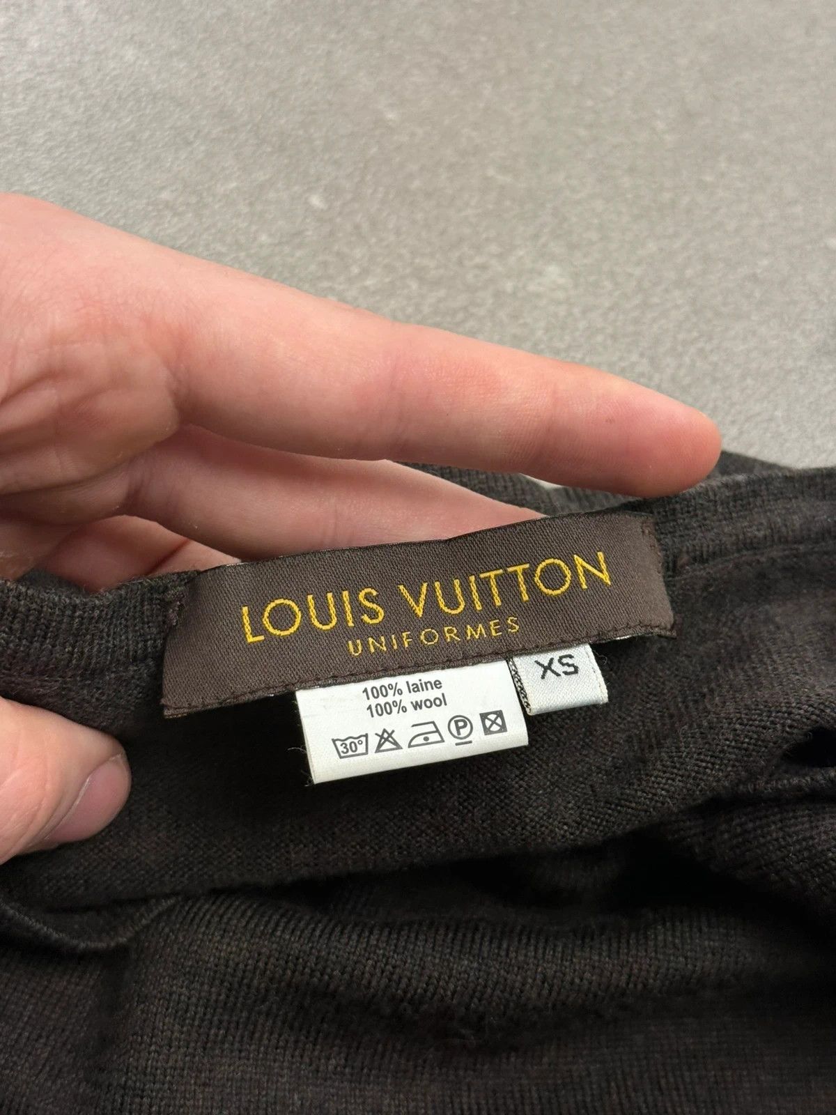 Louis Vuitton Louis Vuitton sweater 3/4 wool old money luxury Size XS / US 0-2 / IT 36-38 - 6 Thumbnail