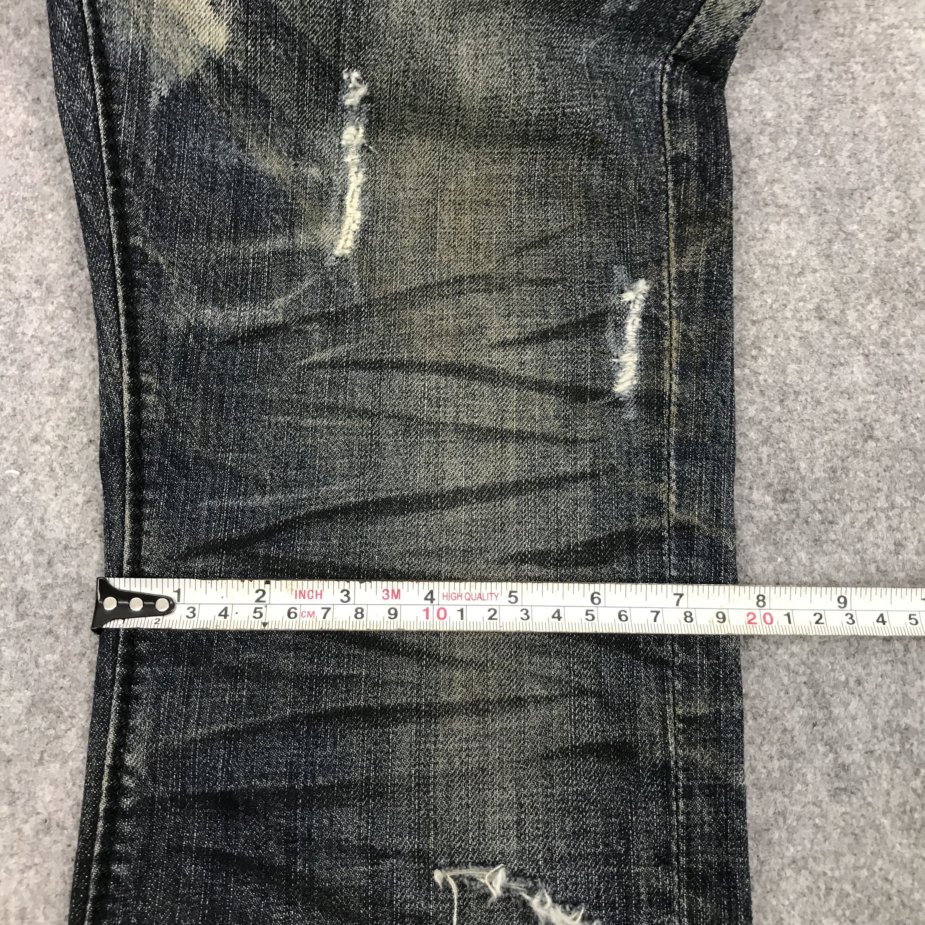 Japanese Brand FLARE JAPANESE BRAND DISTRESSED BOOTCUT JEANS Size US 30 / EU 46 - 12 Thumbnail