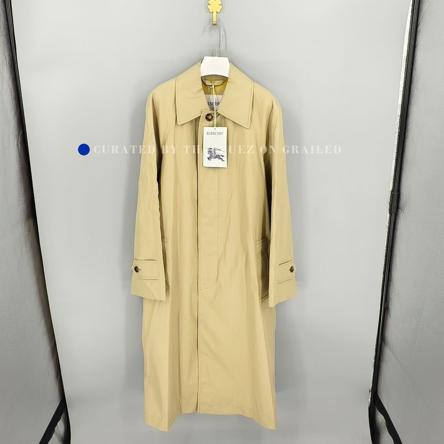 Burberry Burberry New Camel Long Trench Coat Size US M / EU 48-50 / 2 - 1 Thumbnail