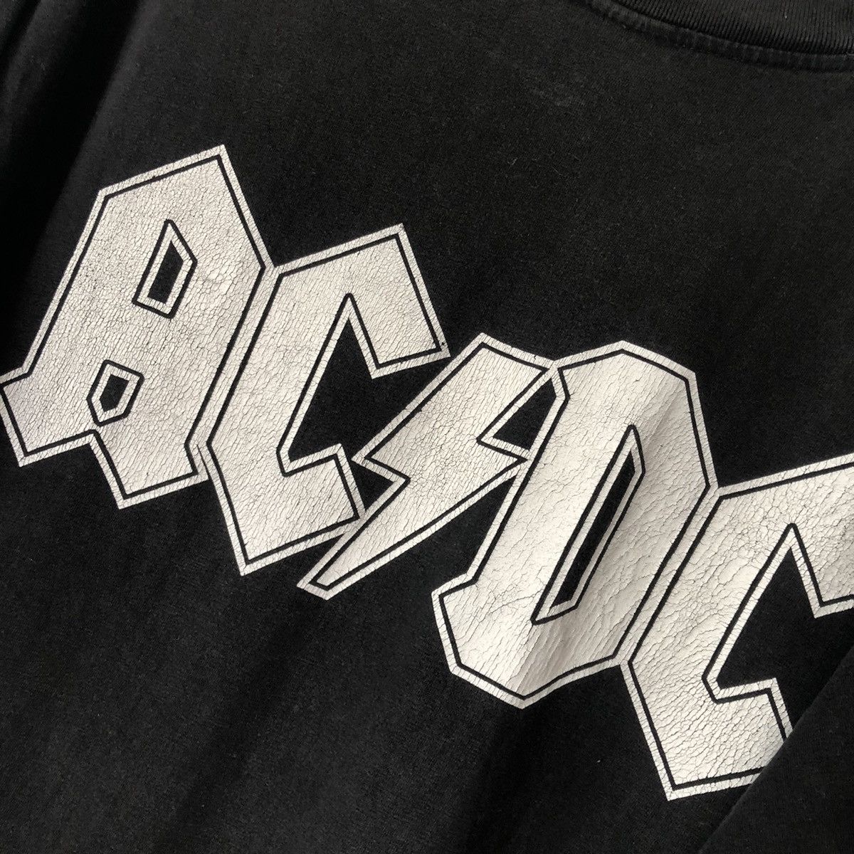 Band Tees AC DC bootleg vintage tee t shirt Size US L / EU 52-54 / 3 - 9 Thumbnail