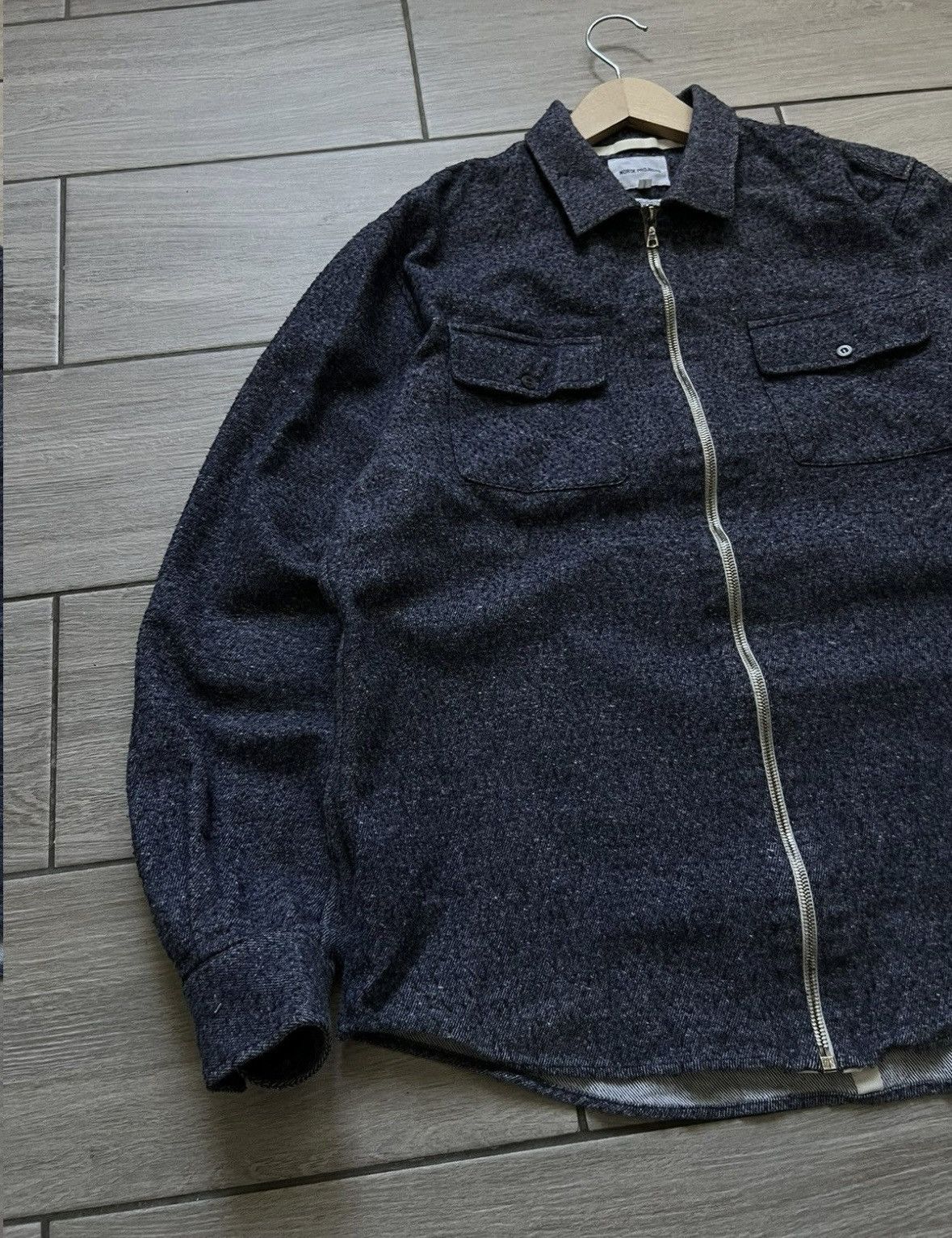 Norse Projects Vintage Overshirt NORSE PROJECTS Kyle Wool Pocket Jacket Size US L / EU 52-54 / 3 - 7 Thumbnail