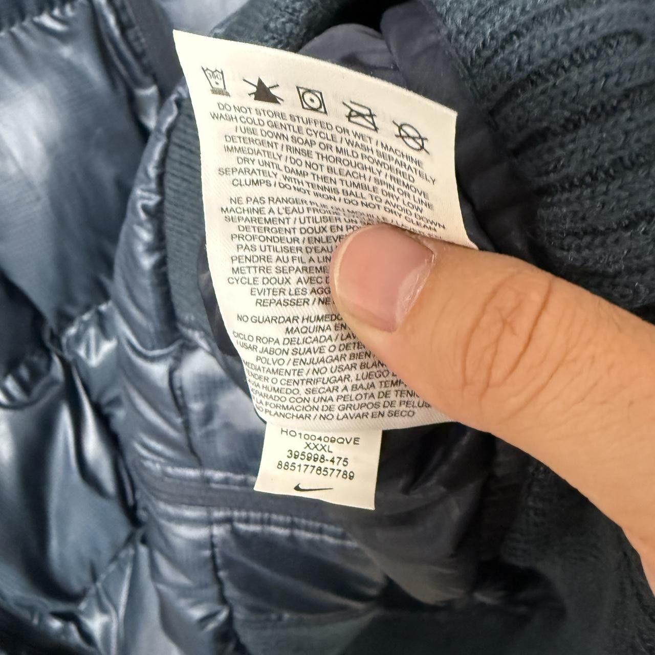 Nike Lebron James Nike Zip Up Goose Down 550 Puffer Jacket 3XL Size US XXL / EU 58 / 5 - 4 Thumbnail
