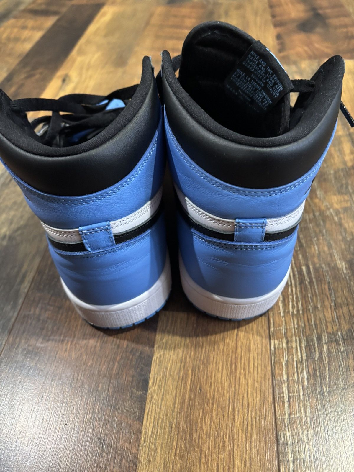 Jordan Brand Air jordan 1 UNC blue sneaker Size US 8.5 / EU 41-42 - 4 Thumbnail