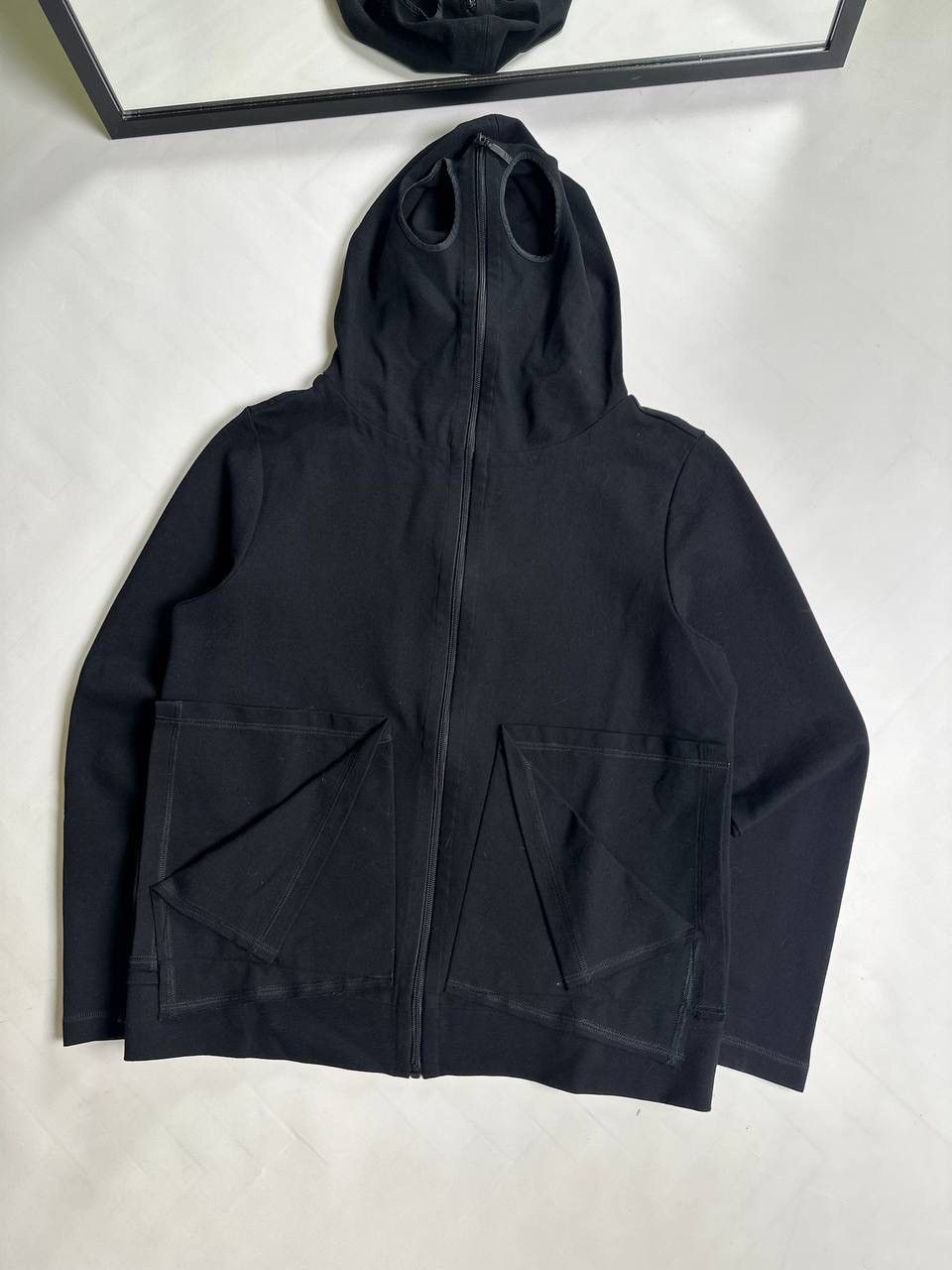 Xd Xenia Avant Garde Designer Full Zip Mask Hoodie
