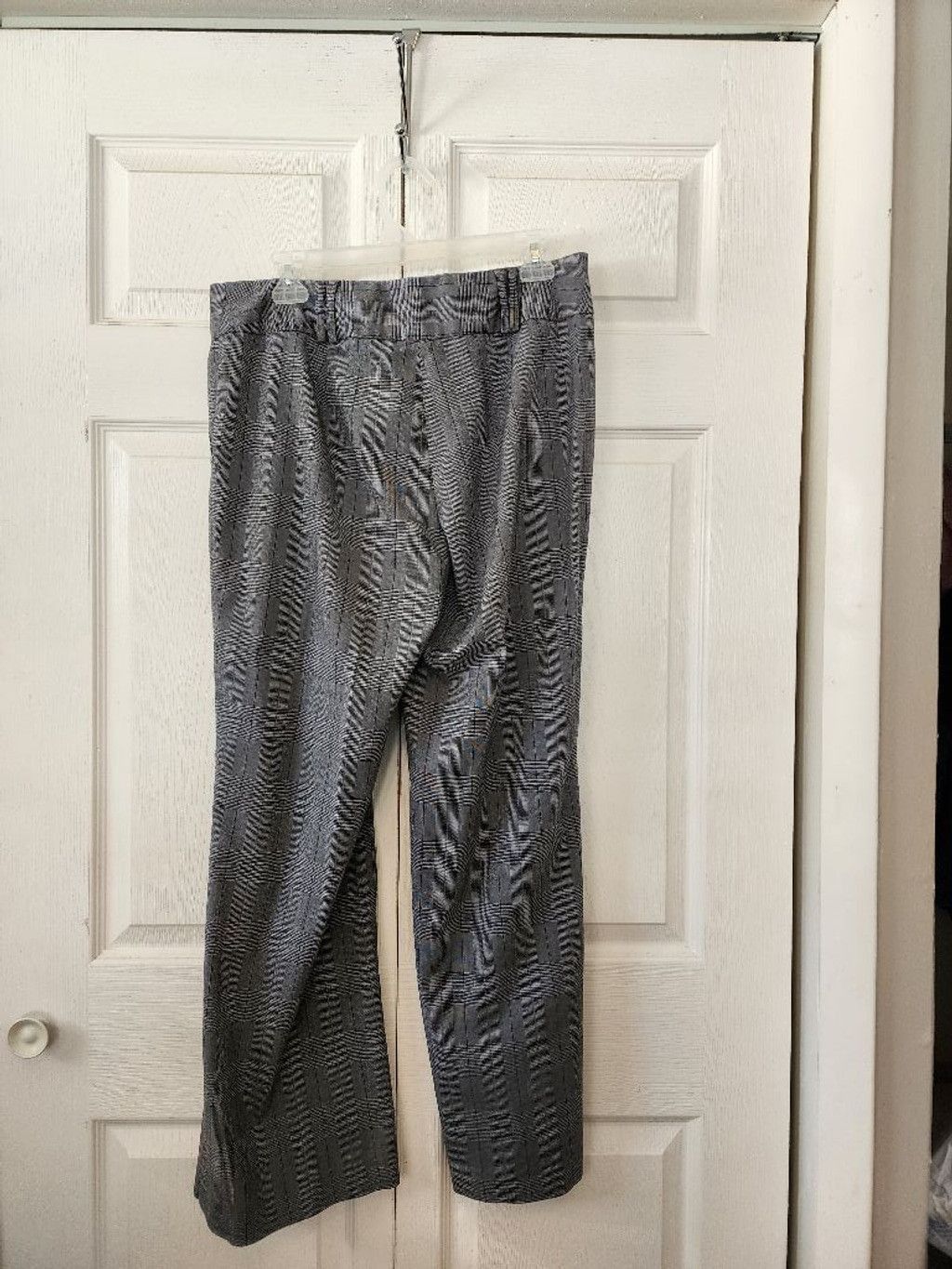 Other Relativity Gray Plaid Pants Size 34" / US 12 / IT 48 - 3 Thumbnail