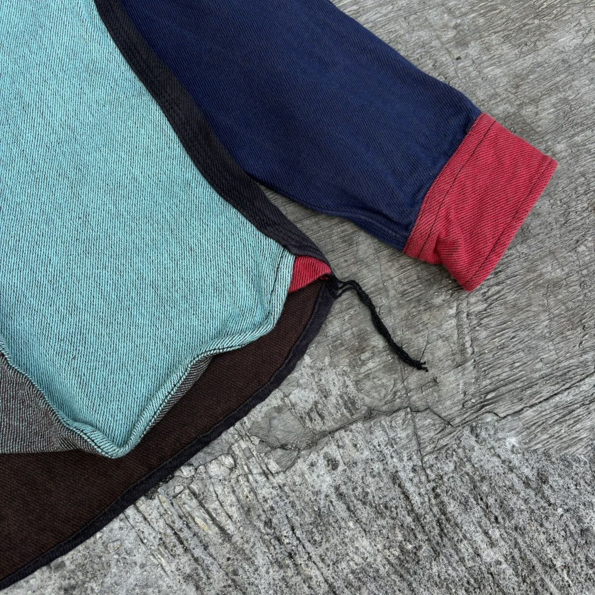 Japanese Brand Outer color block by Houston Size US XL / EU 56 / 4 - 9 Thumbnail