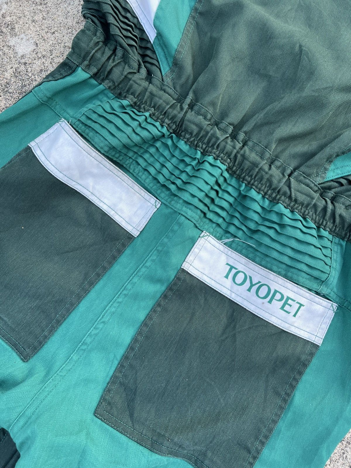 Japanese Brand Vintage Toyota Toyopet Workwear Overalls (No.2) Size US 34 / EU 50 - 15 Thumbnail