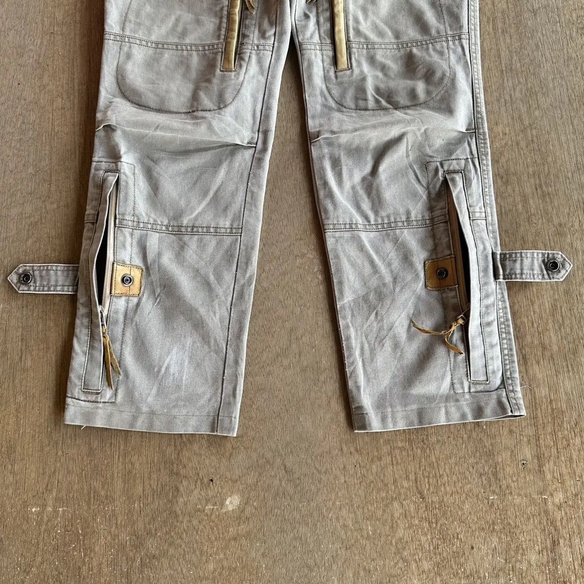 Le Grande Bleu (L.G.B.) CRAZY🔥🔥MIX FRITZ JAPAN Vintage Double Knee VERY RARE Pants Size US 30 / EU 46 - 11 Thumbnail