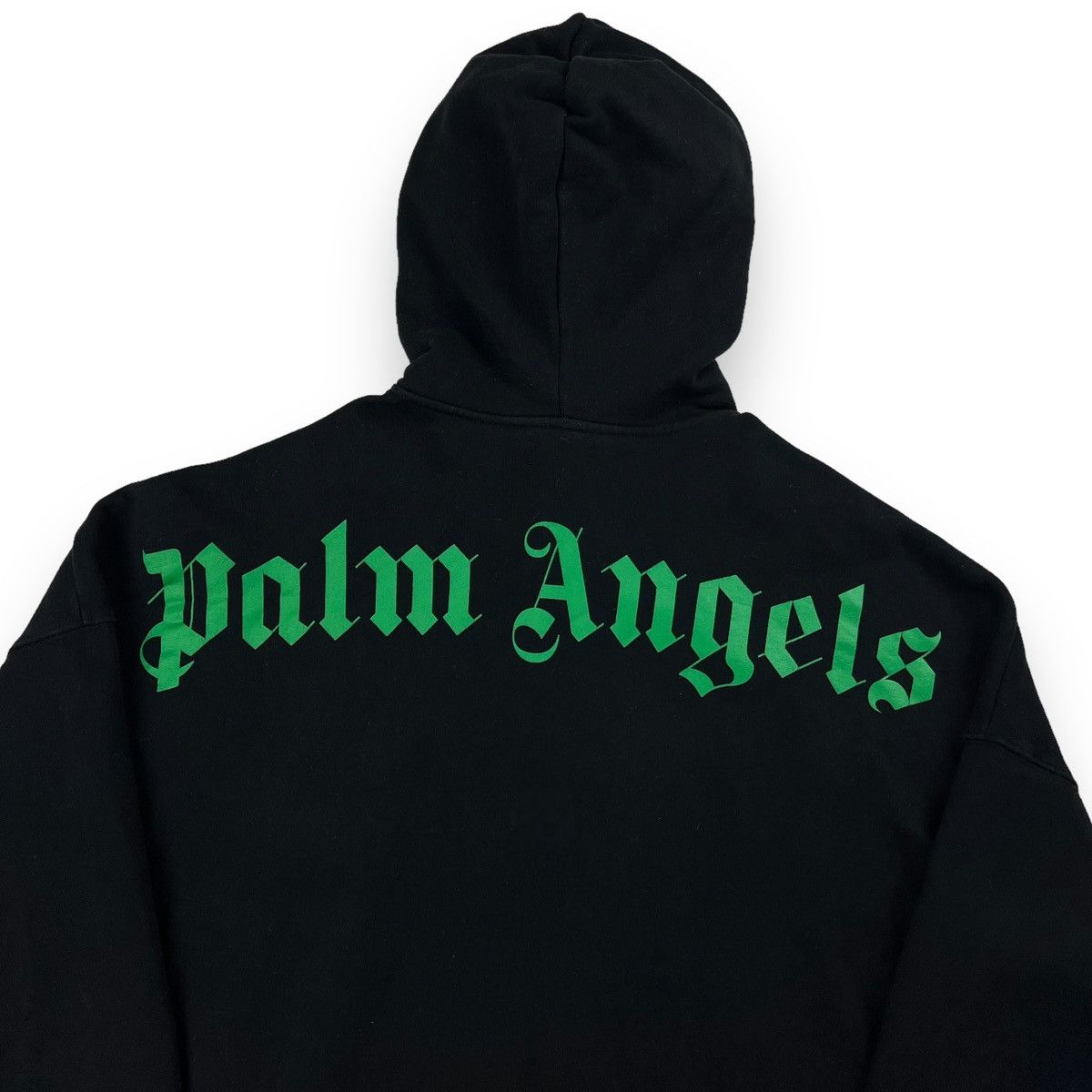 Palm Angels Palm Angels Black & Green Hoodie Size US M / EU 48-50 / 2 - 1 Thumbnail