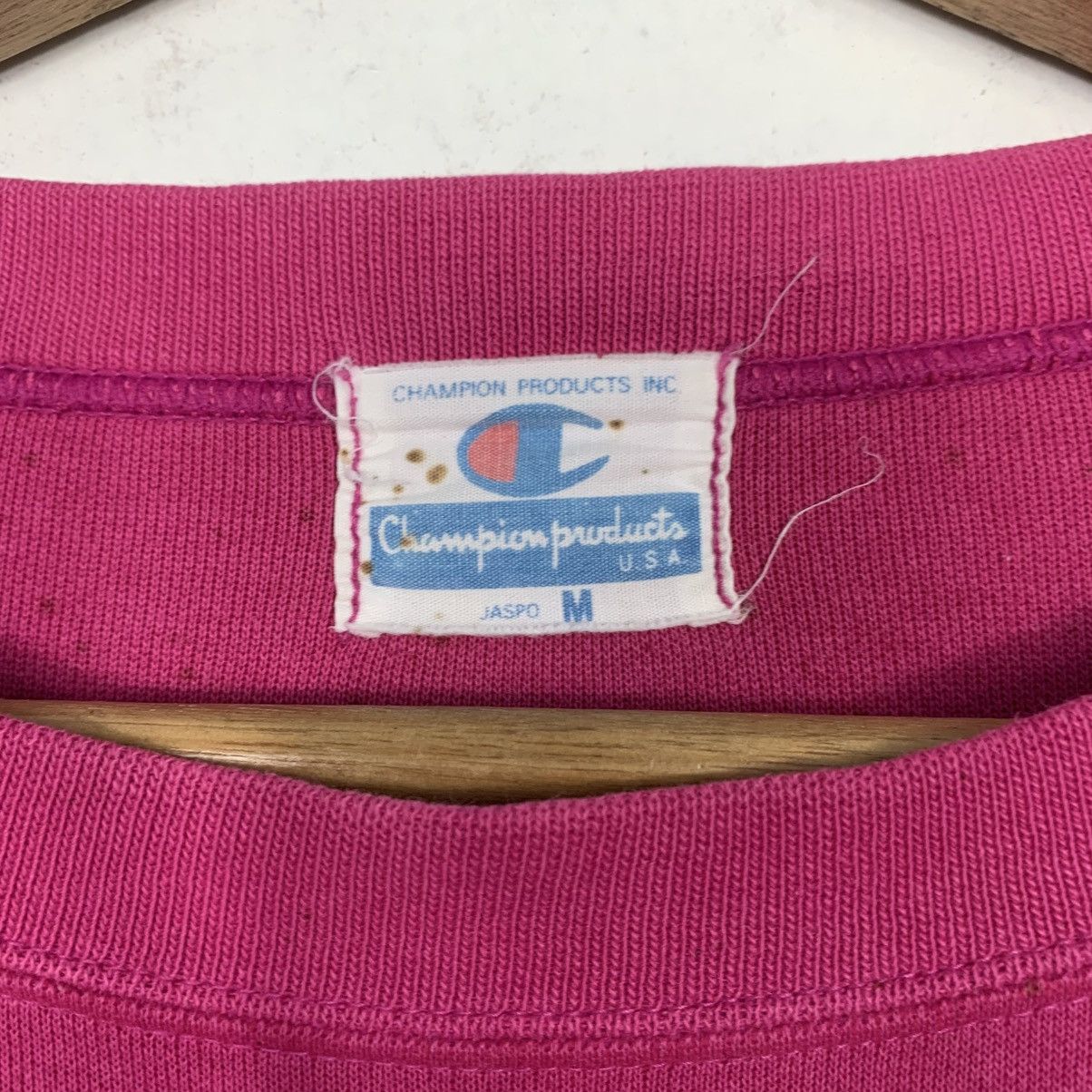 Champion Vintage Champion Products Big Logo Pink Sweatshirt Size US M / EU 48-50 / 2 - 11 Thumbnail