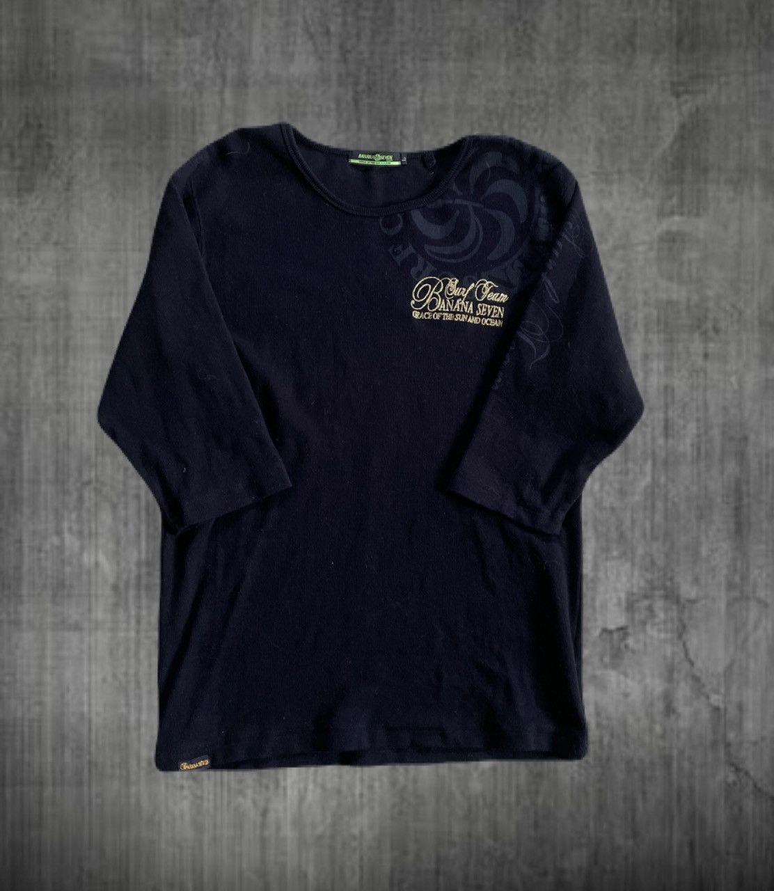 If Six Was Nine 2000s Japanese archive Vkei Embroidery 3/4 Sleeve Top Y2K Size US S / EU 44-46 / 1 - 1 Thumbnail