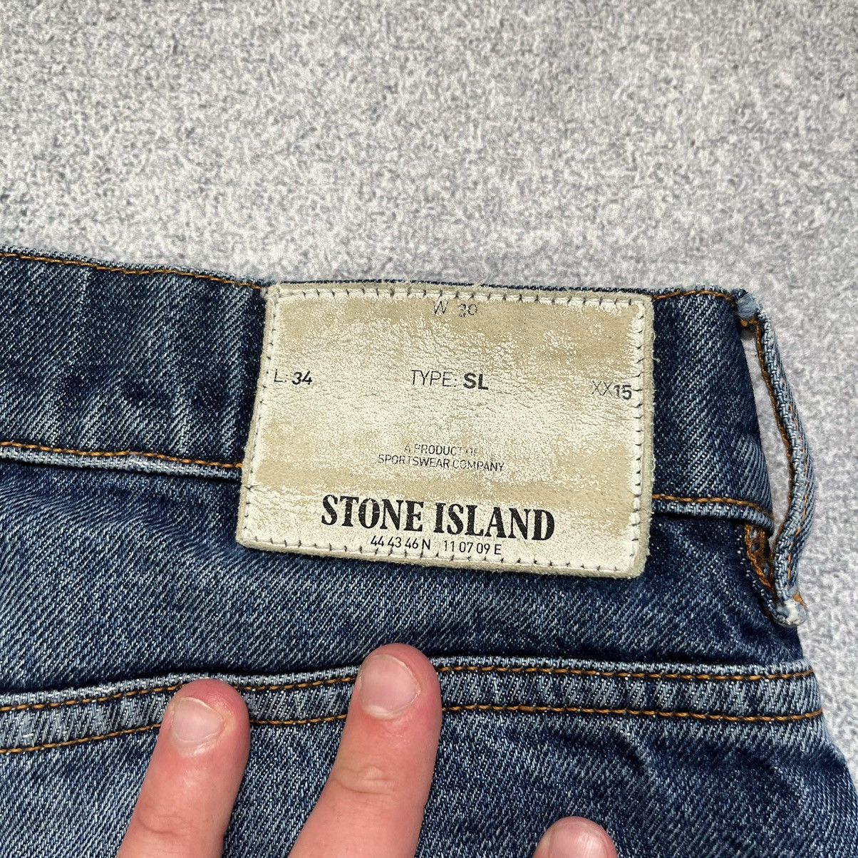 Stone Island Vintage stone island pants denim luxury jeans Size US 30 / EU 46 - 7 Thumbnail