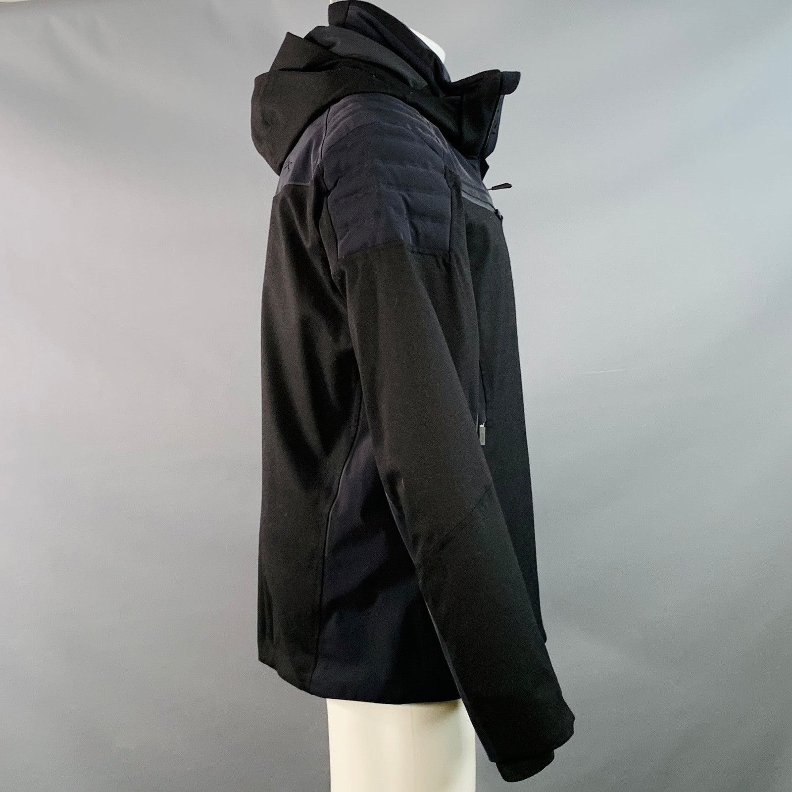KJUS KJUS Formula SE Black Polyamide Blend Hooded Ski Jacket Size US M / EU 48-50 / 2 - 2 Thumbnail