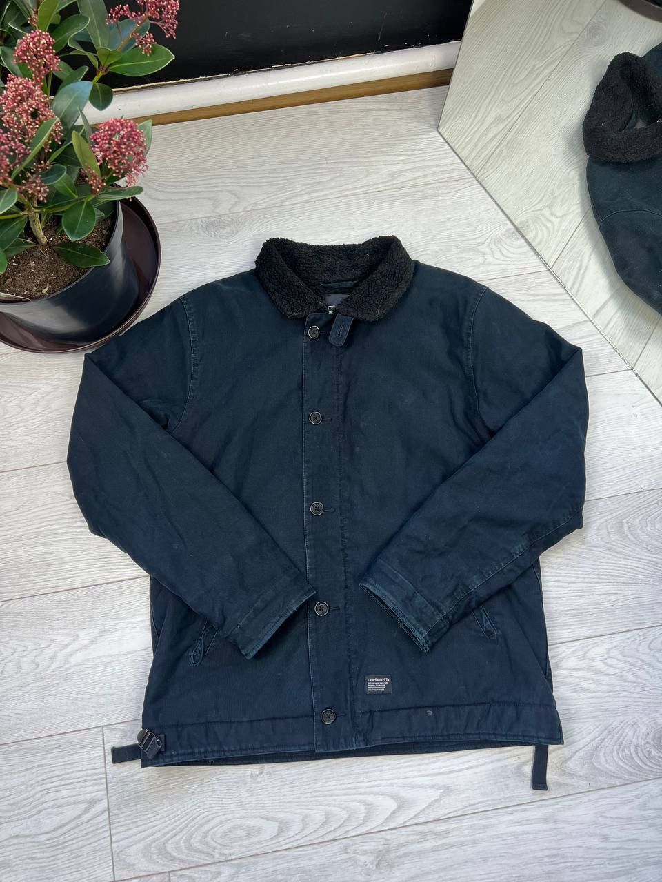 Carhartt Wip Carhartt WIP CRHT Jacket Trenchcoat Size US XL / EU 56 / 4 - 1 Thumbnail