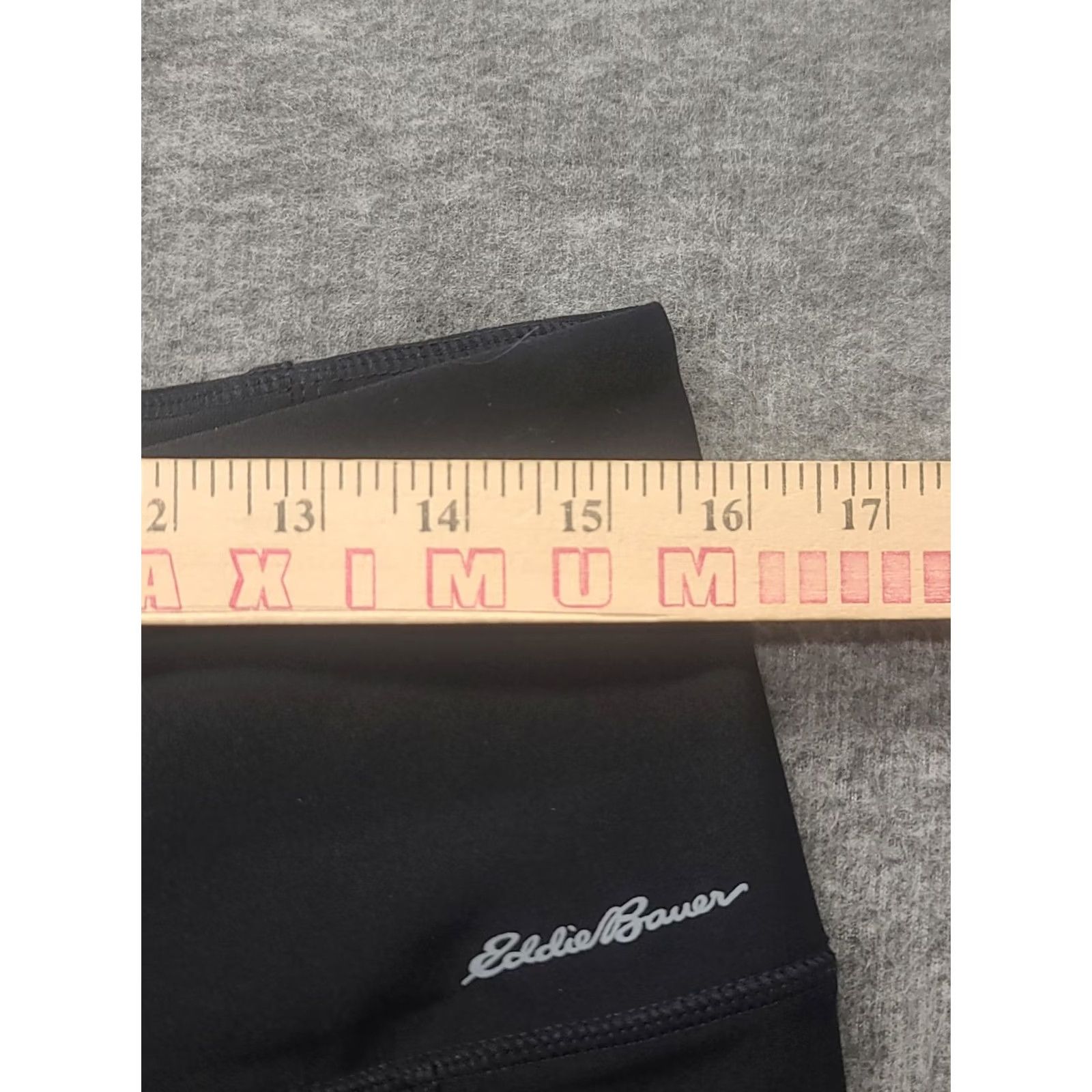 Eddie Bauer VINTAGE Eddie Bauer Active Leggings Womens L Slim Fit High Rise Zippered Pockets Size 36" / US 14 / IT 50 - 3 Thumbnail
