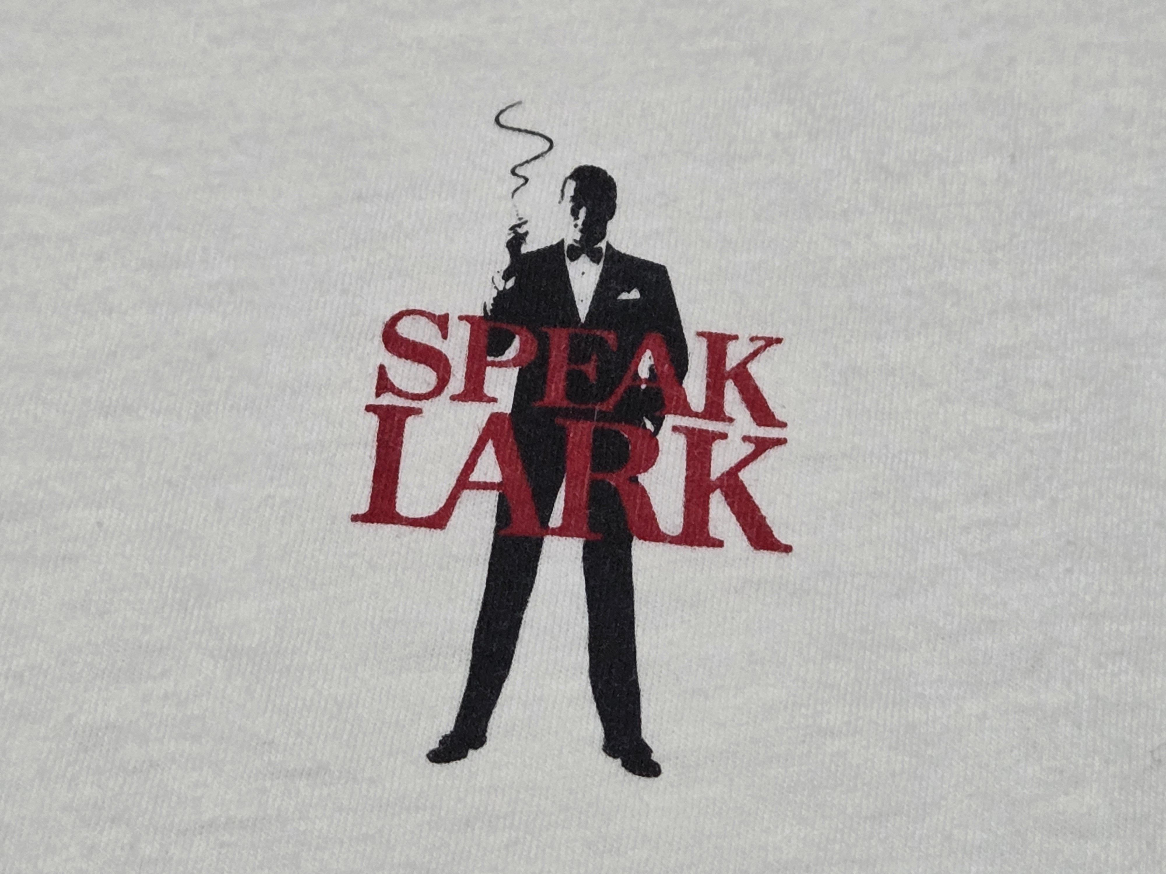 Vintage Vintage Speak Lark James Bond Movie Tobacco Cigarette Shirt Size US L / EU 52-54 / 3 - 9 Thumbnail