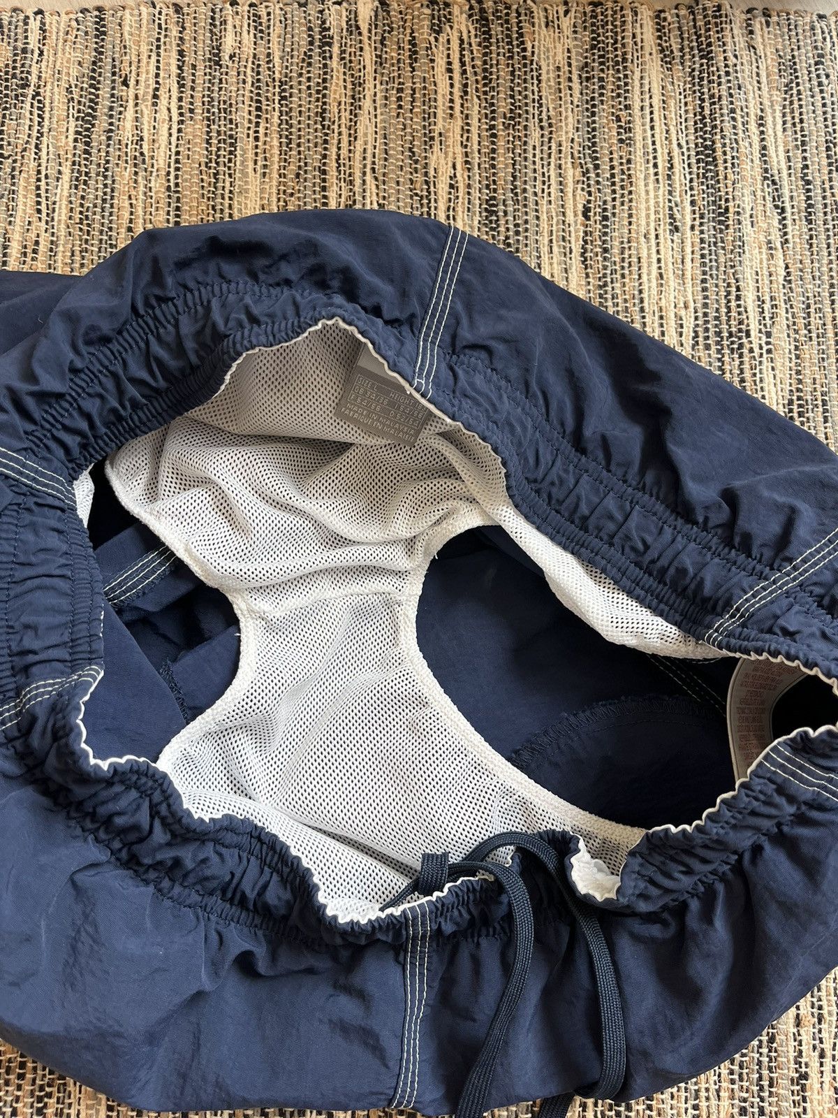 Nike × Vintage Vintage Nike Shorts sportswear blue white size L Size US 34 / EU 50 - 12 Thumbnail
