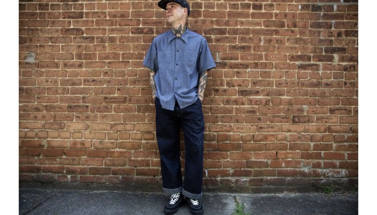Other Cee Blues Chambray Quantico Shirt Size US M / EU 48-50 / 2 - 6 Thumbnail