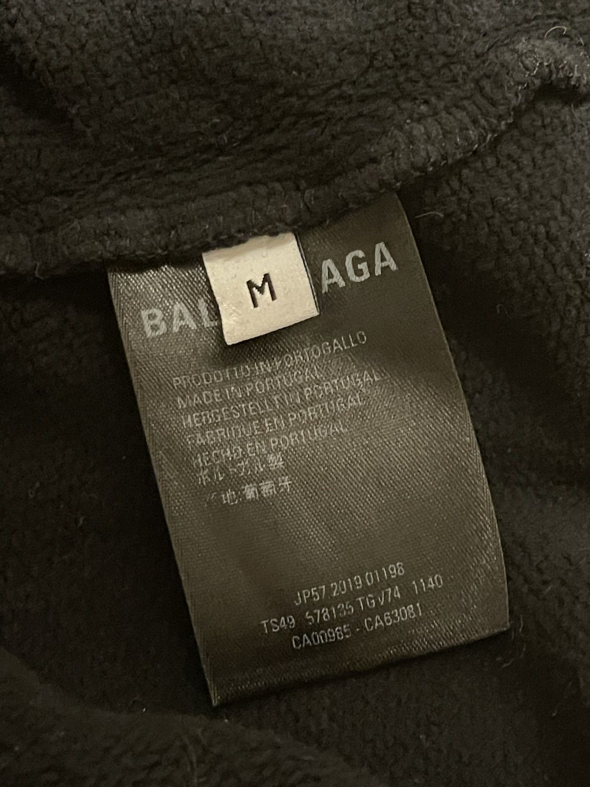 Balenciaga Balenciaga Glitter Hoodie Size US M / EU 48-50 / 2 - 4 Thumbnail