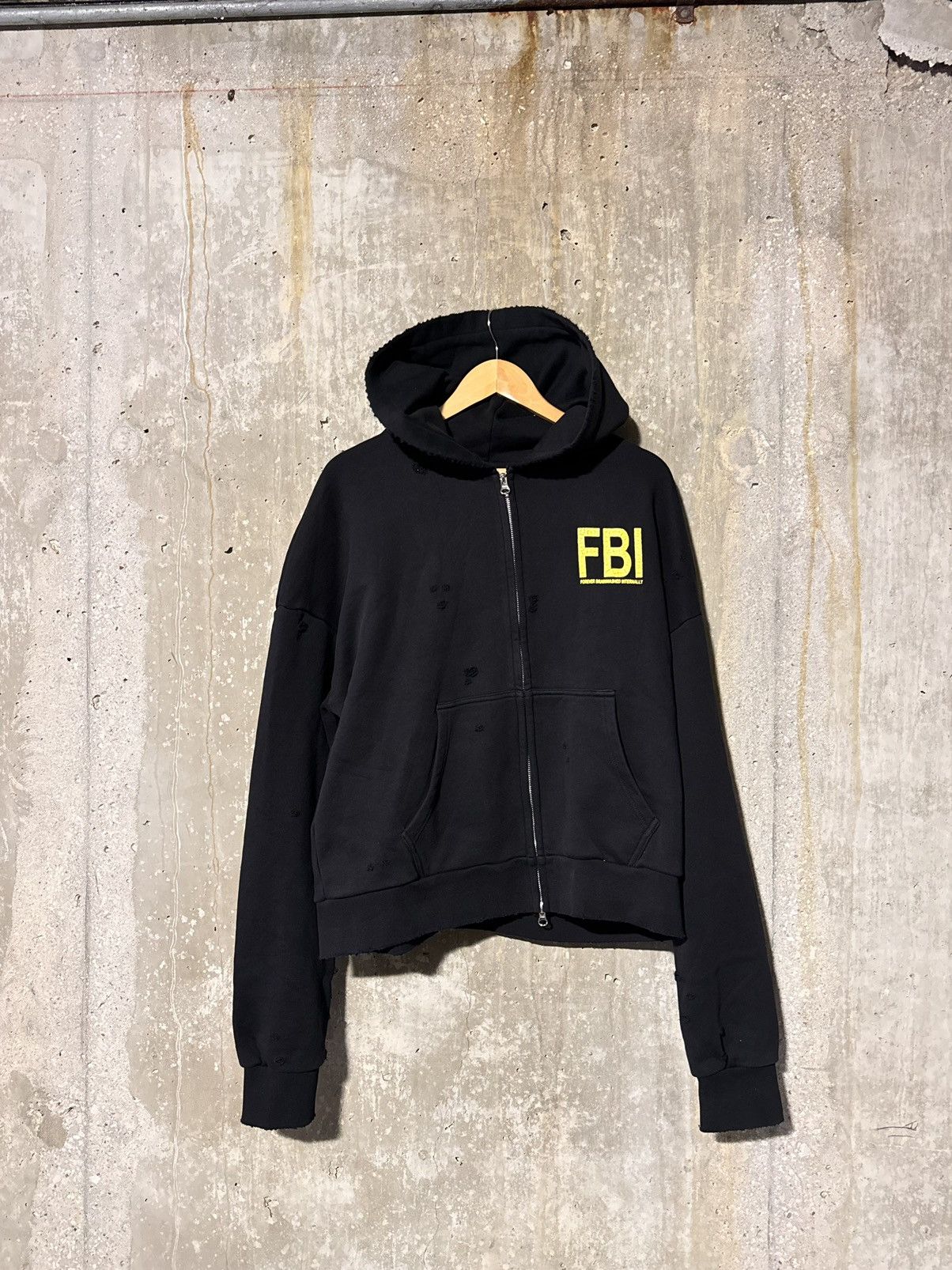 Other FBI zip up RARE Size US M / EU 48-50 / 2 - 2 Thumbnail