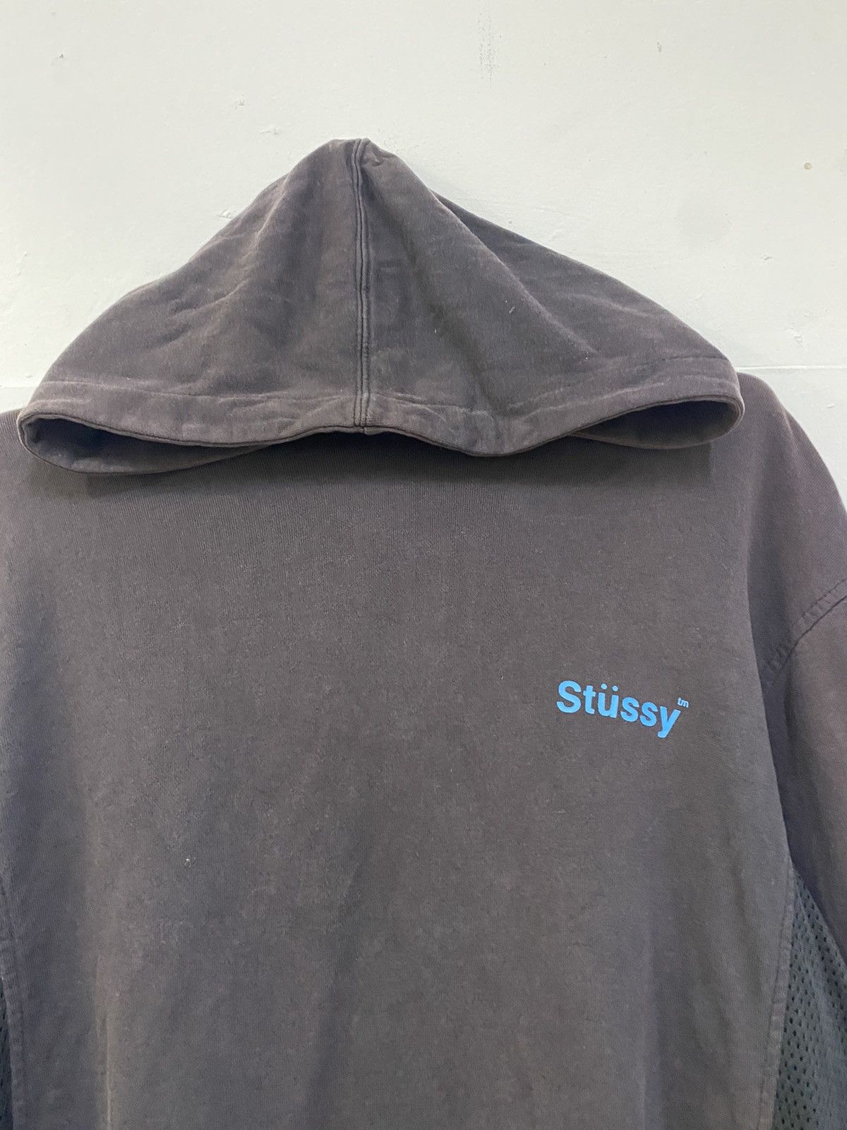Stussy 💥STUSSY BASIC SPELL OUT SUNFADED HOODIE Size US M / EU 48-50 / 2 - 9 Thumbnail