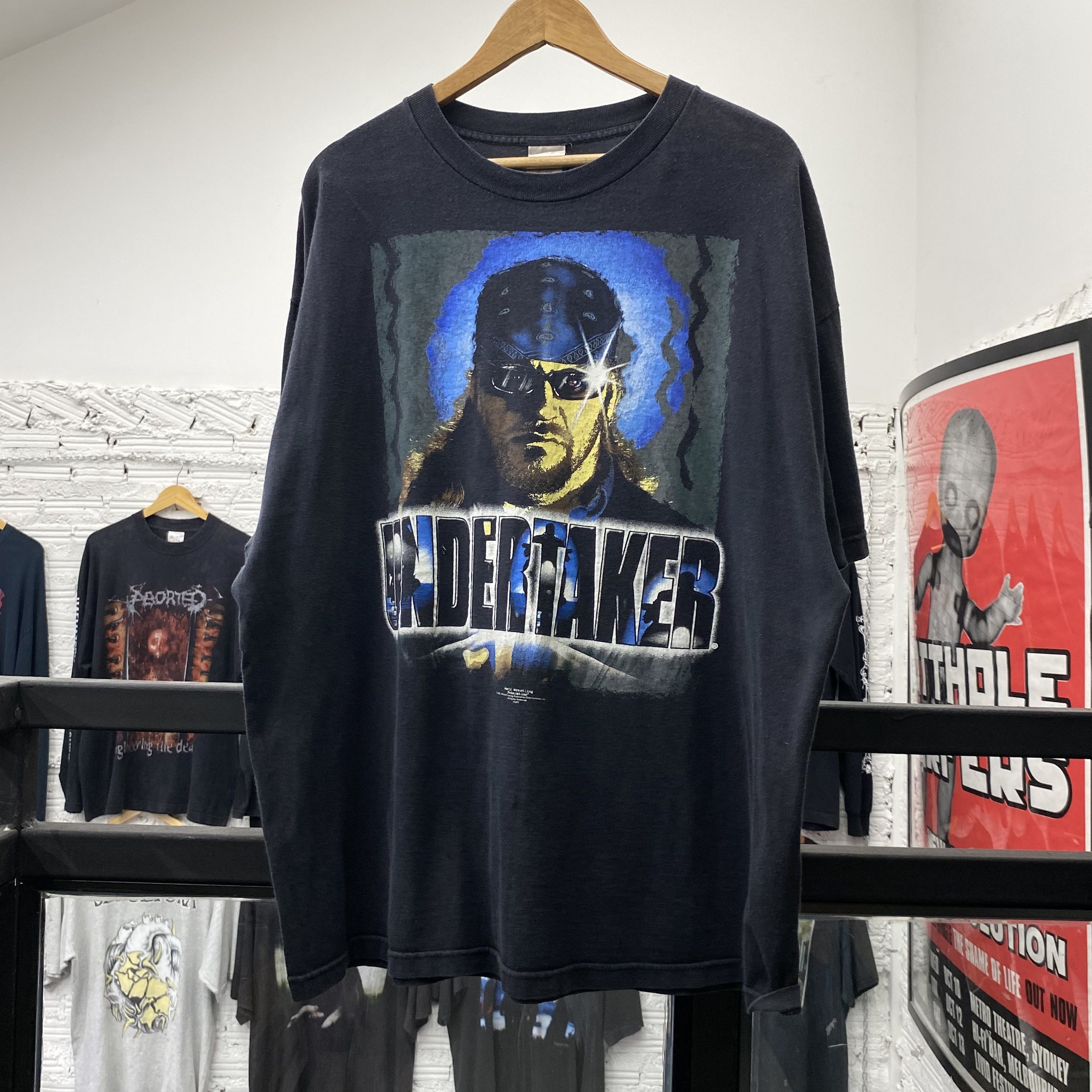 THE UNDERTAKER American Badass Rollin ! Vintage 2001 WWF