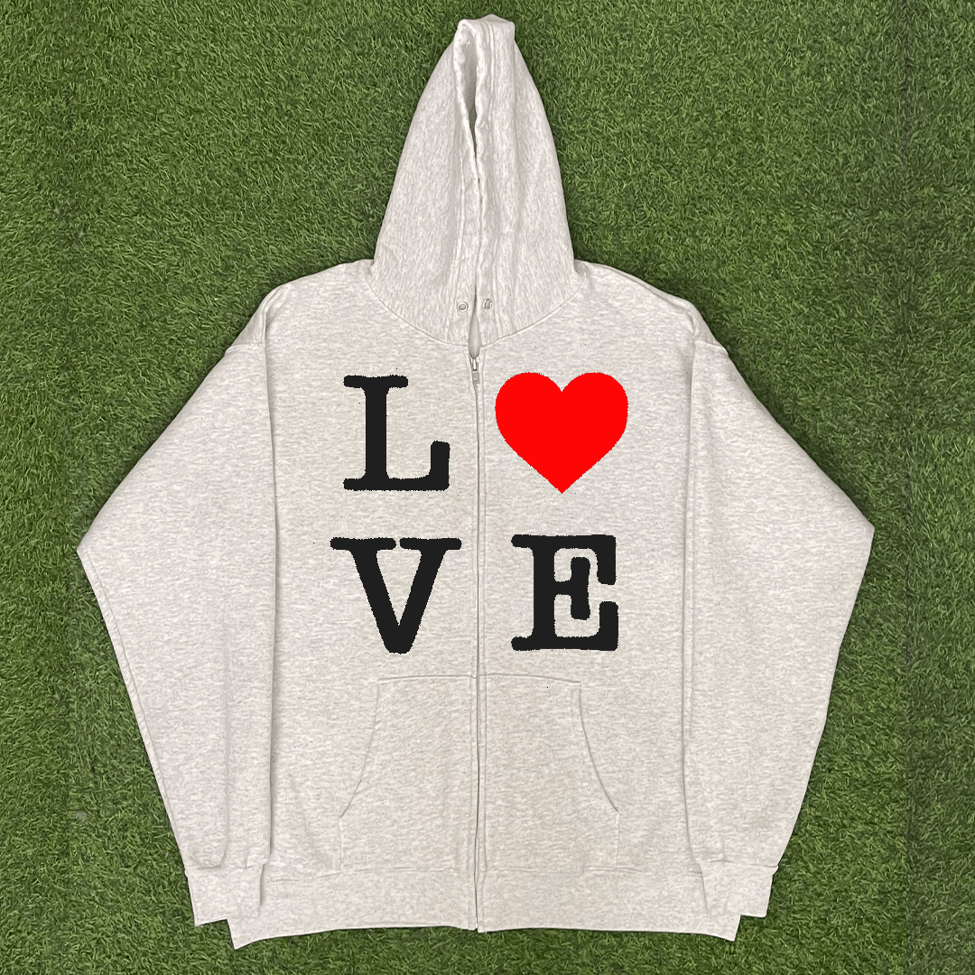 Vintage LOVE f9m.ily ZIPUP HOODIE Size US M / EU 48-50 / 2 - 1 Preview