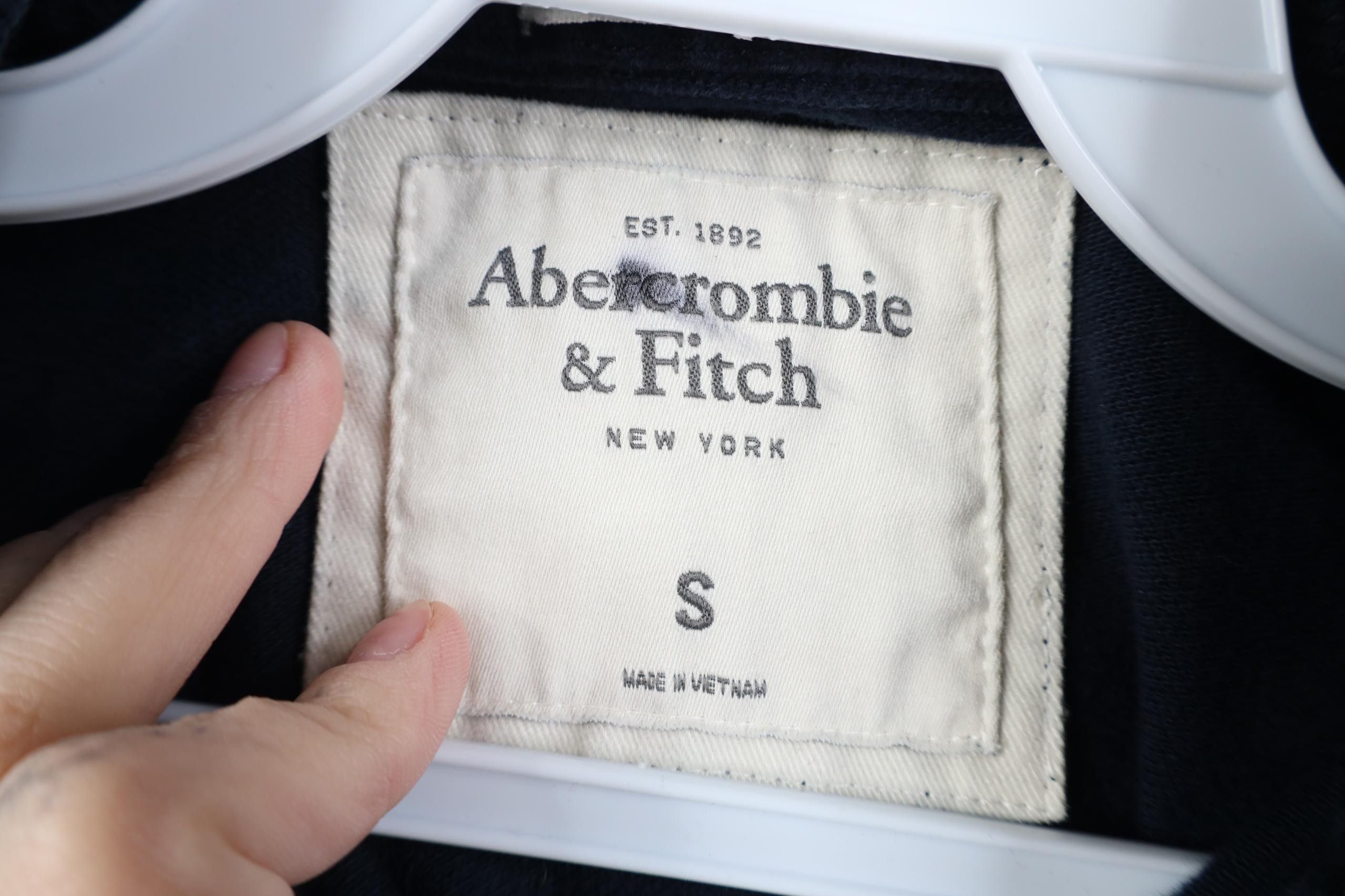 Abercrombie & Fitch Vintage 90s Y2K Abercrombie & Fitch Polo Shirt Navy Blue Size US S / EU 44-46 / 1 - 8 Thumbnail