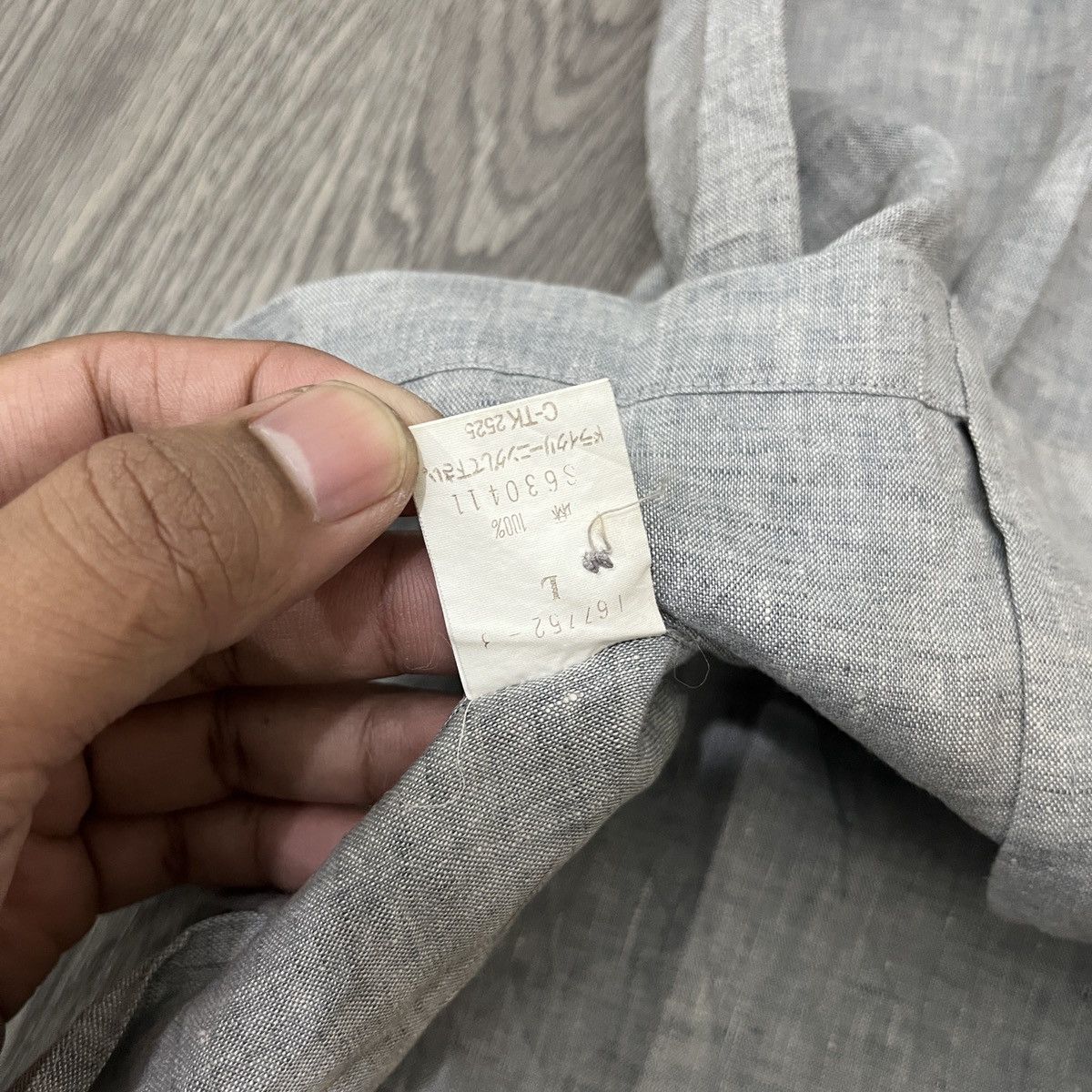 Issey Miyake IM Issey Miyake - Linen Open Collar Shirt Ifsixwasnine Size US L / EU 52-54 / 3 - 13 Thumbnail