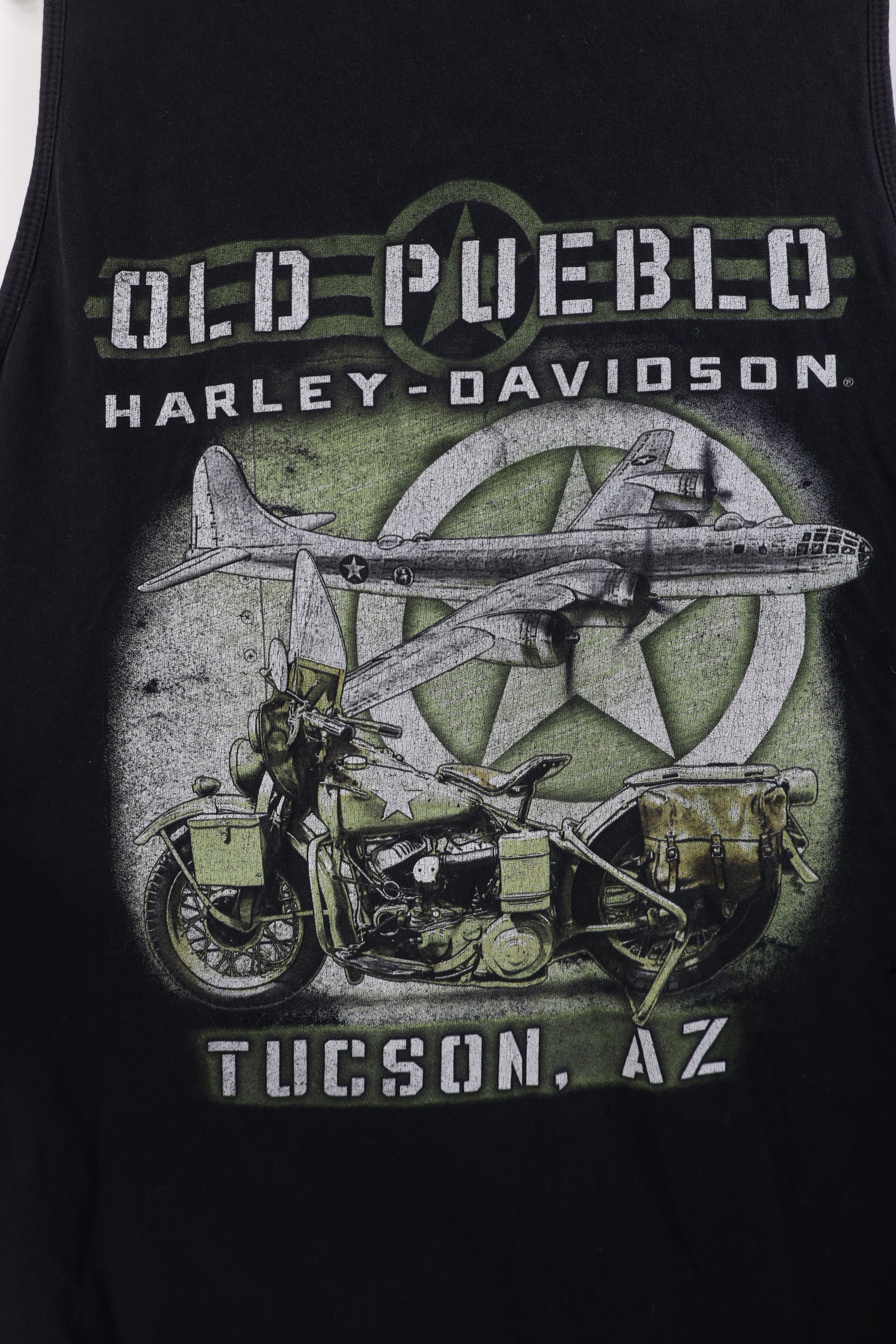Harley Davidson Vintage Y2K Harley Davidson Fire Flames Tank Top T-Shirt Size US L / EU 52-54 / 3 - 13 Thumbnail